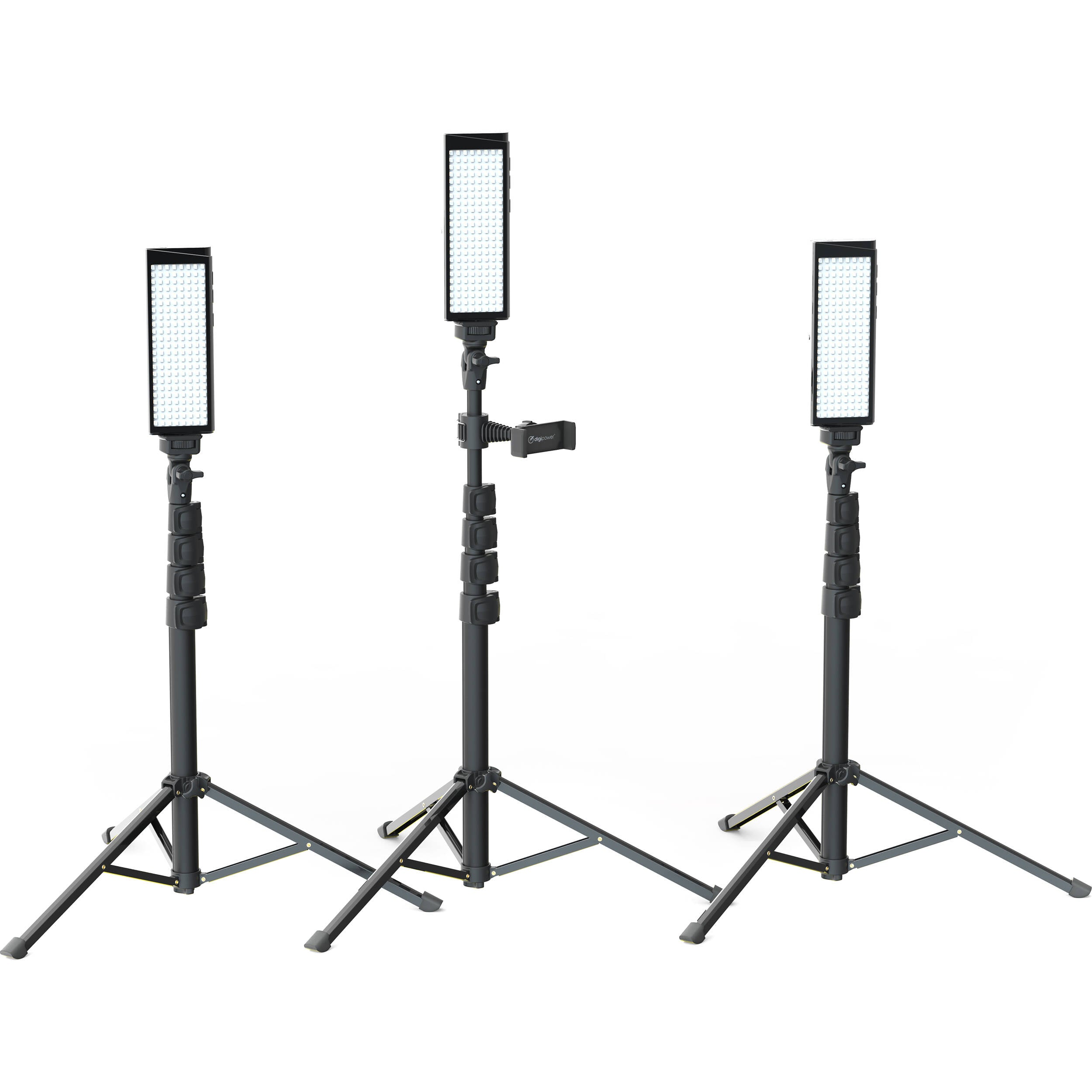 Digipower Go Viral Pro 2024 LED Light and Pro Stand Kit