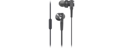 Sony MDR-XB55AP EXTRA BASS™ In-ear Headphones (Black)