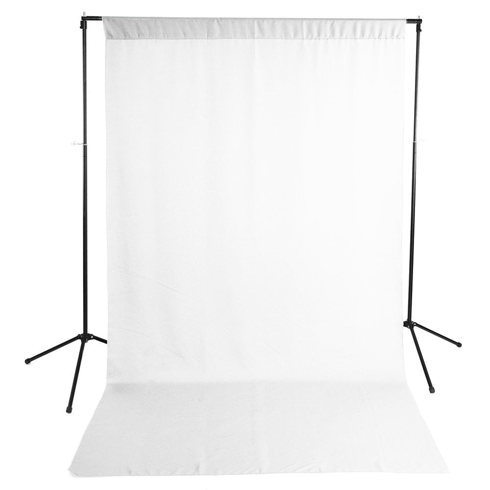 Savage Economy Stand Kit Wrinkle-Resistant Polyester Background White