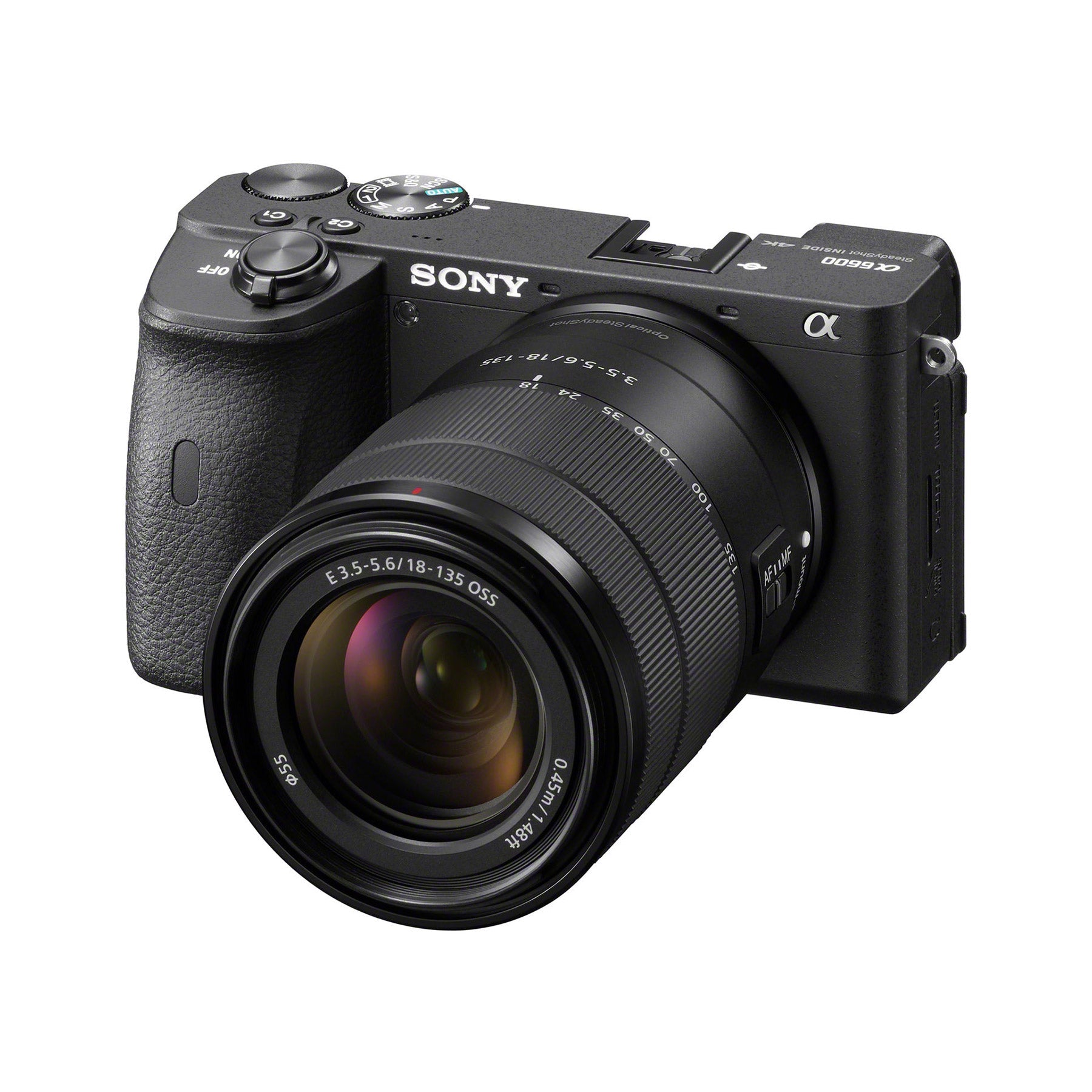 Sony a6600 premium E-mount APS-C camera with 18-135mm Lens