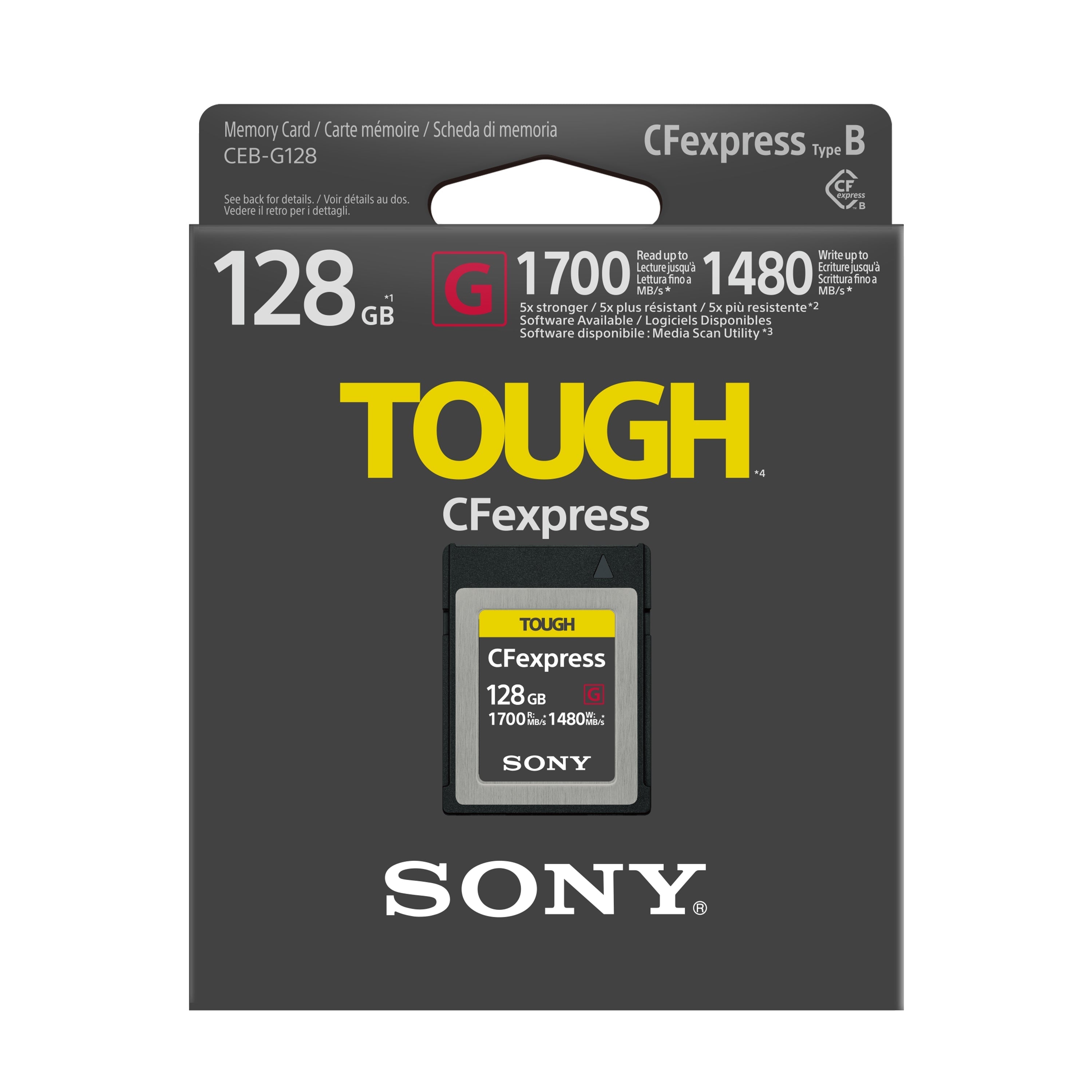 Sony CEB-G Series CFexpress Type B Memory Card