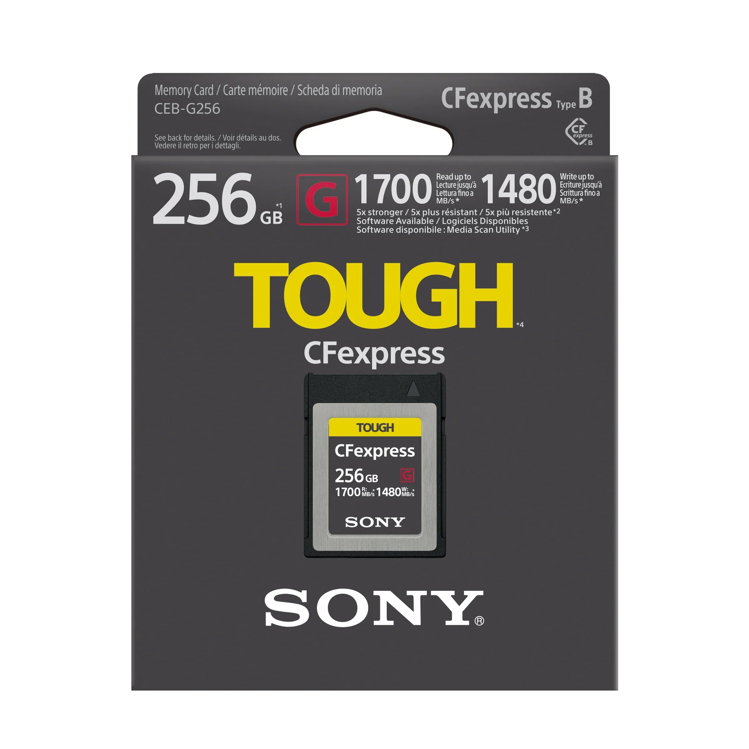 Sony CEB-G Series CFexpress Type B Memory Card