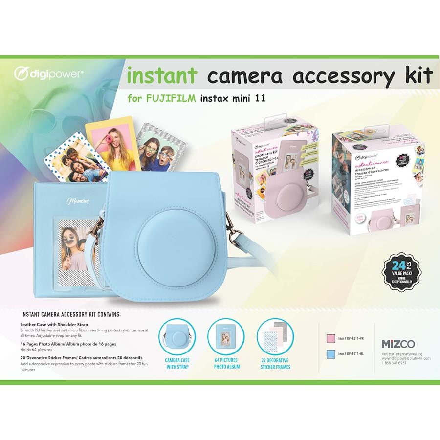 Digipower Instant Camera Accessory Kit Purple