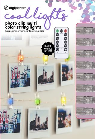 Digipower Cool Lights Photo Clip String Lights