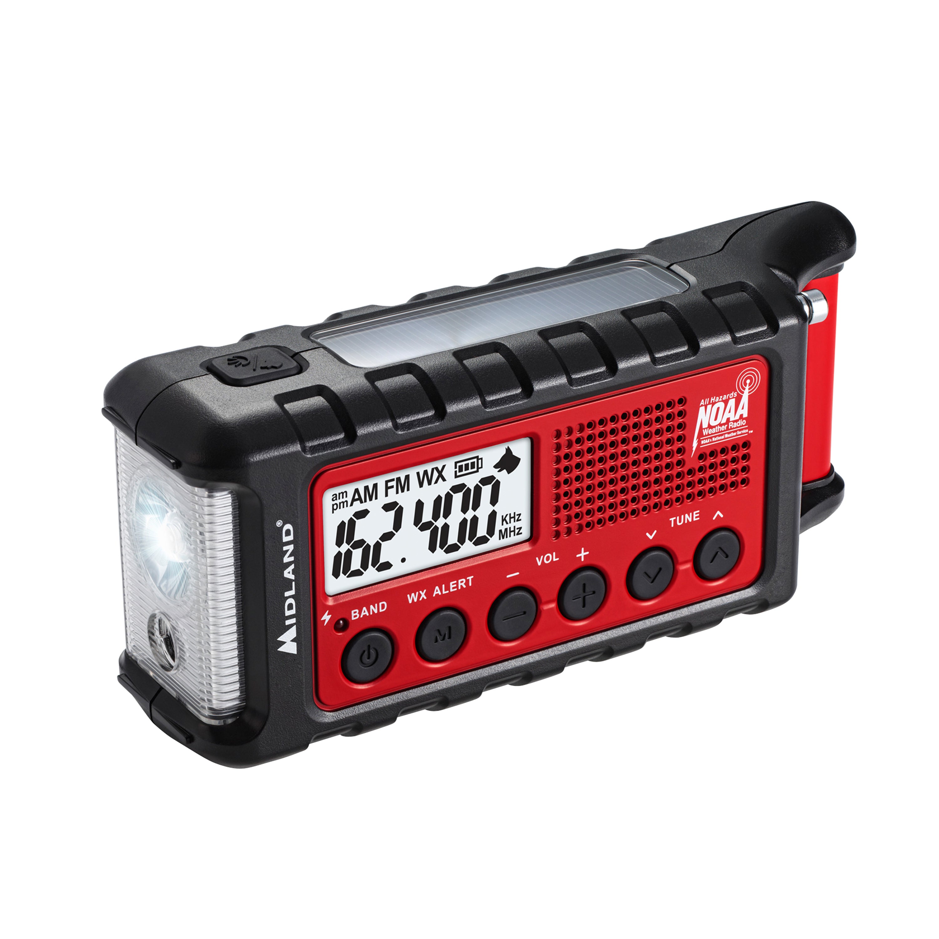 Midland ER310 Portable Emergency Crank Weather Radio