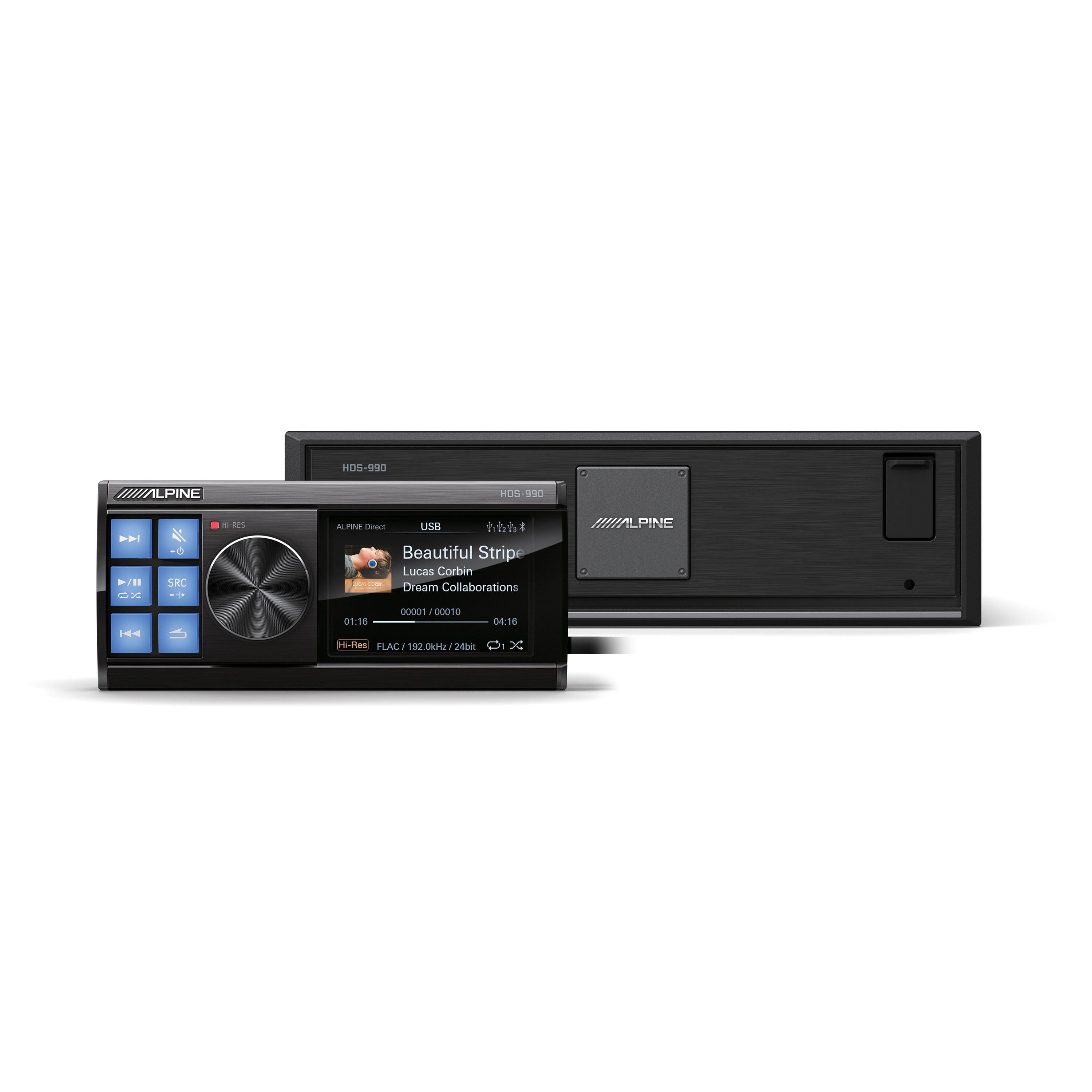 Alpine HDS-990 Alpine Status Hi-Res Digital Media Player