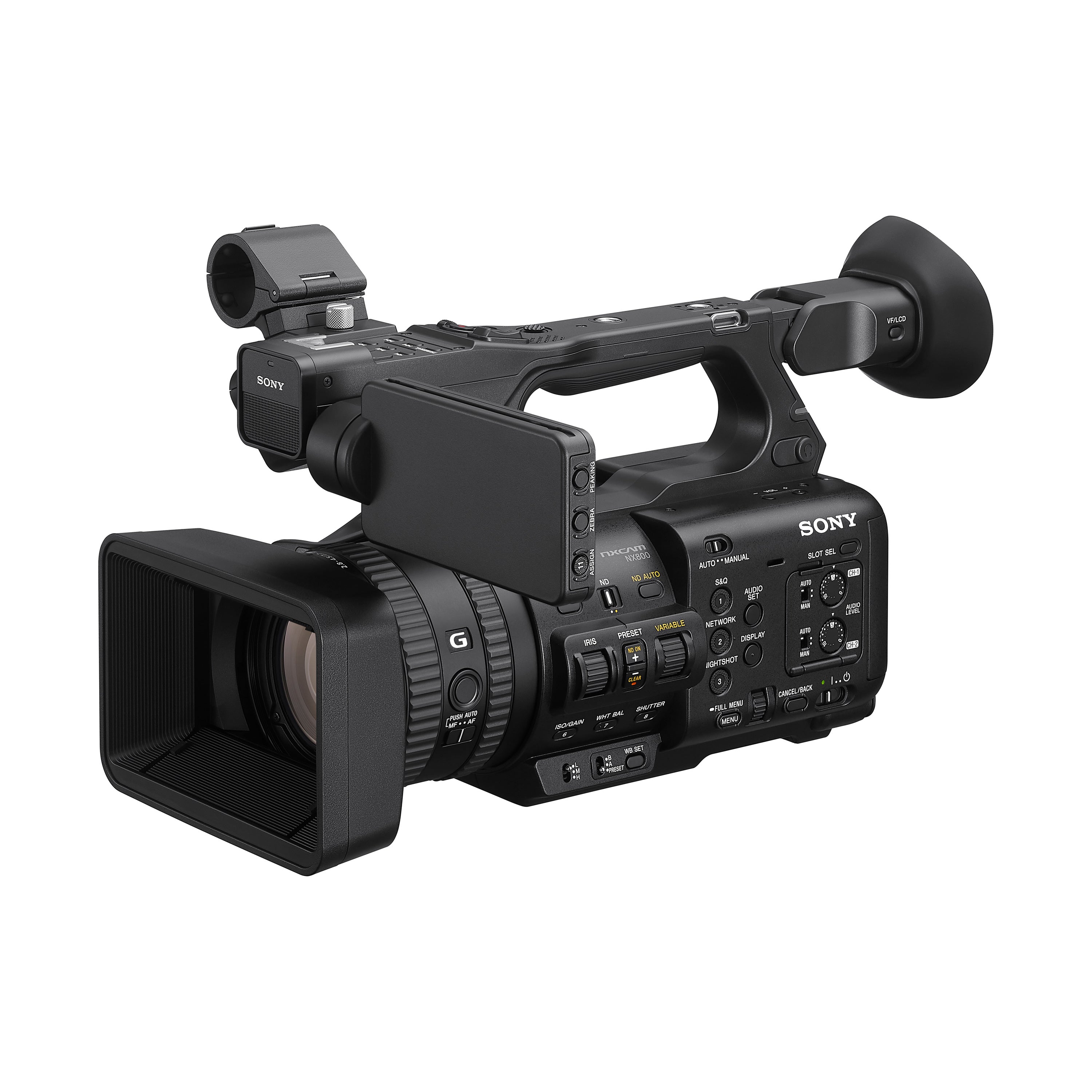 Sony HXR-NX800 4K 1-CMOS 1” Sensor NXCAM Camcorder