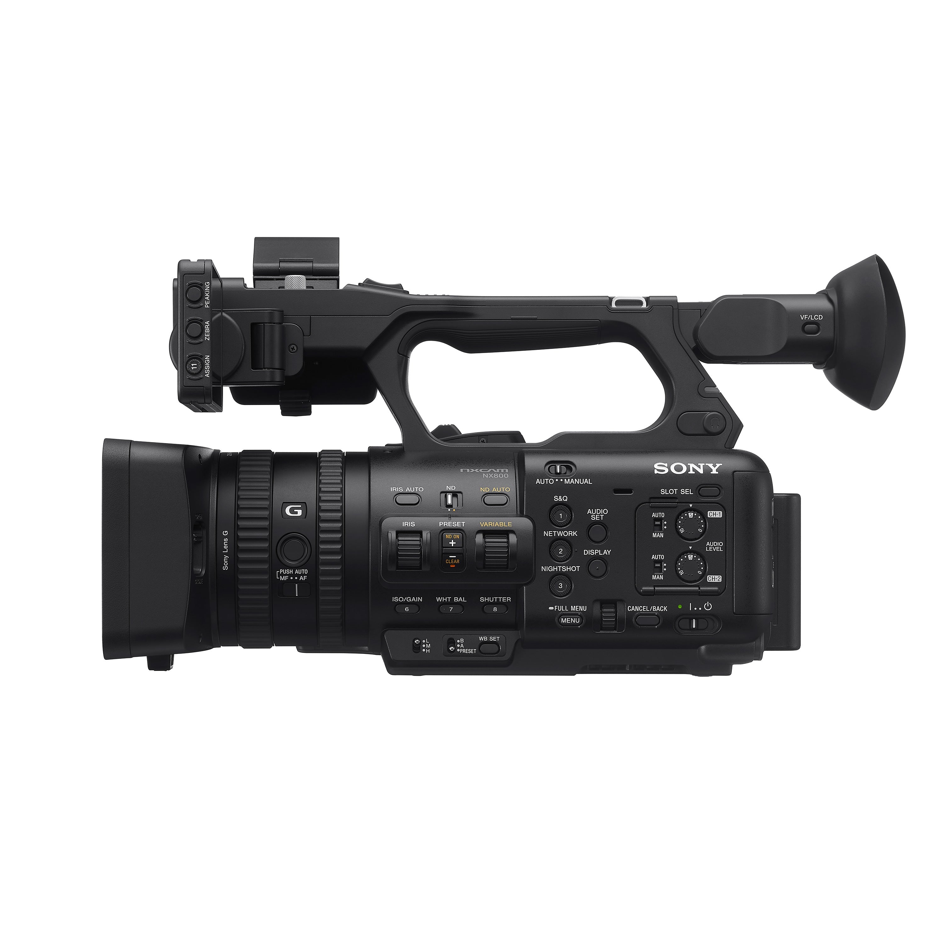 Sony HXR-NX800 4K 1-CMOS 1” Sensor NXCAM Camcorder