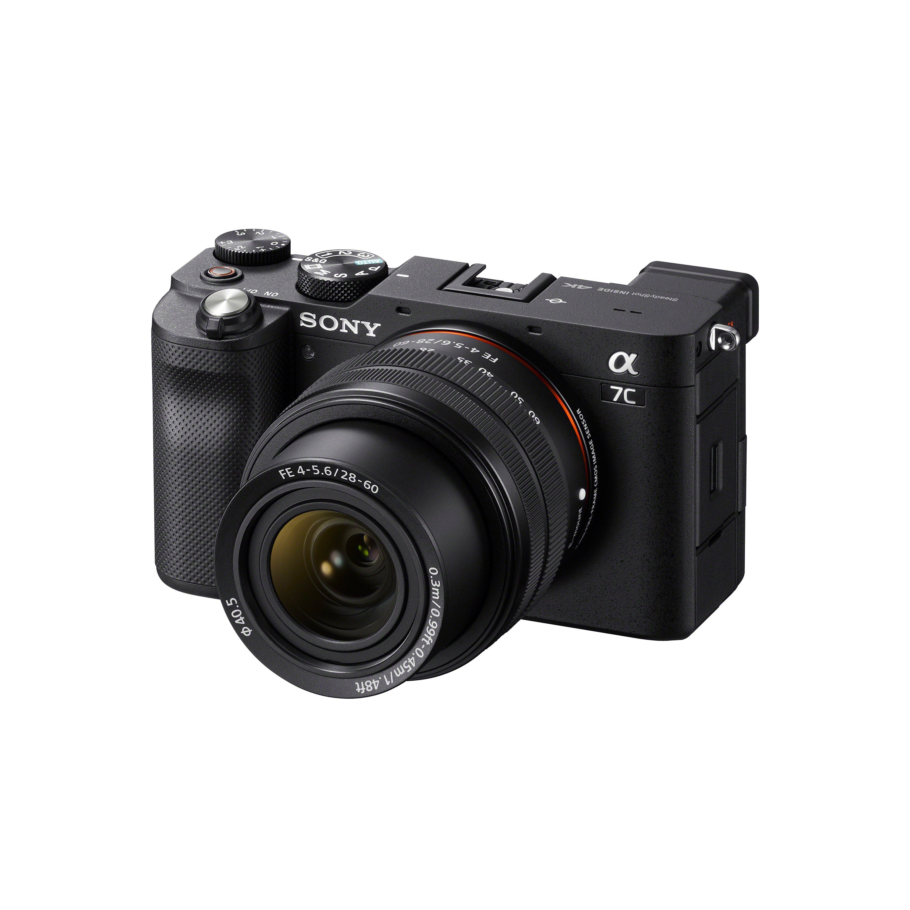 Sony a7C Compact full-frame camera with 28-60mm Lens (Black)