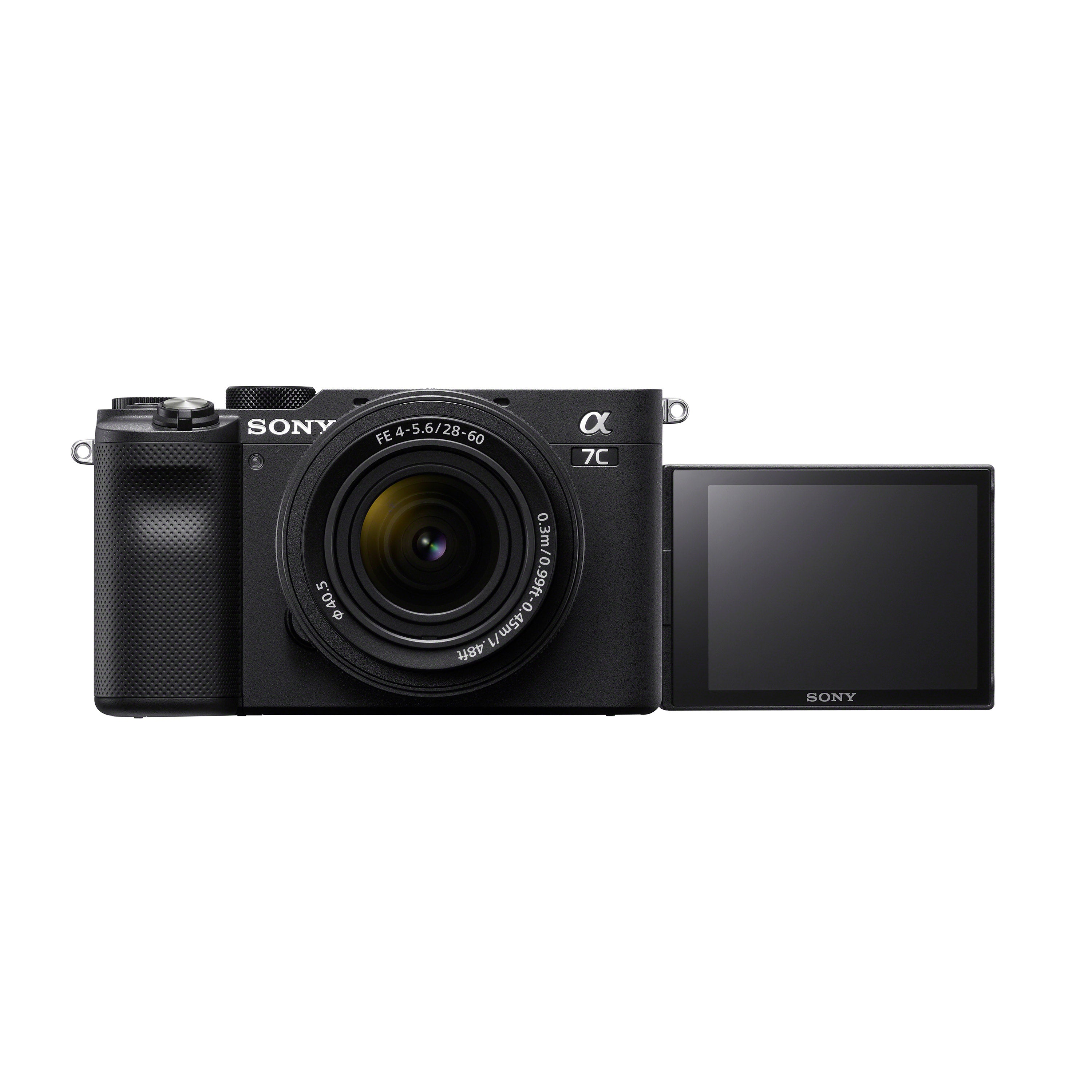 Sony a7C Compact full-frame camera with 28-60mm Lens (Black)