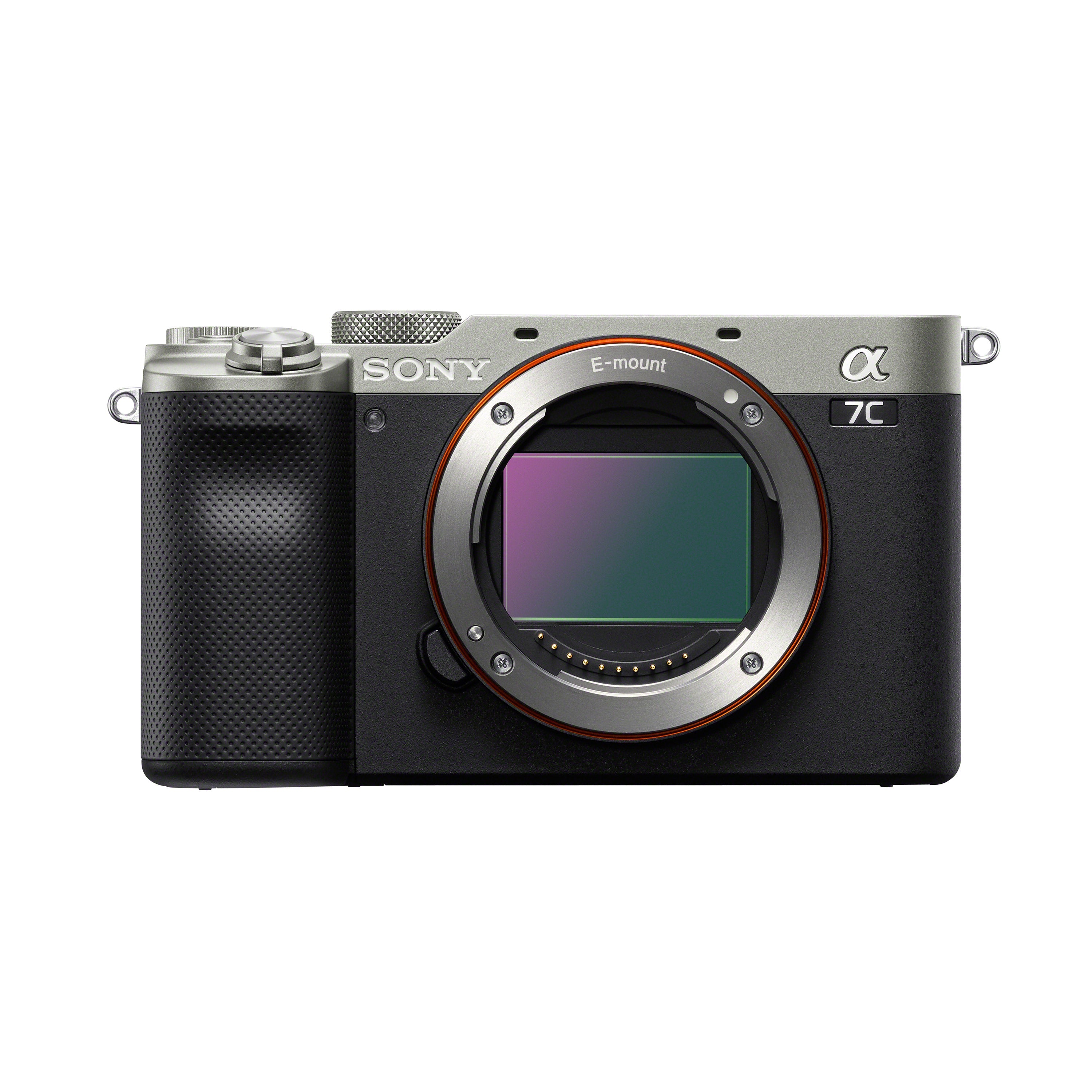 Sony a7C Compact full-frame camera (Silver)