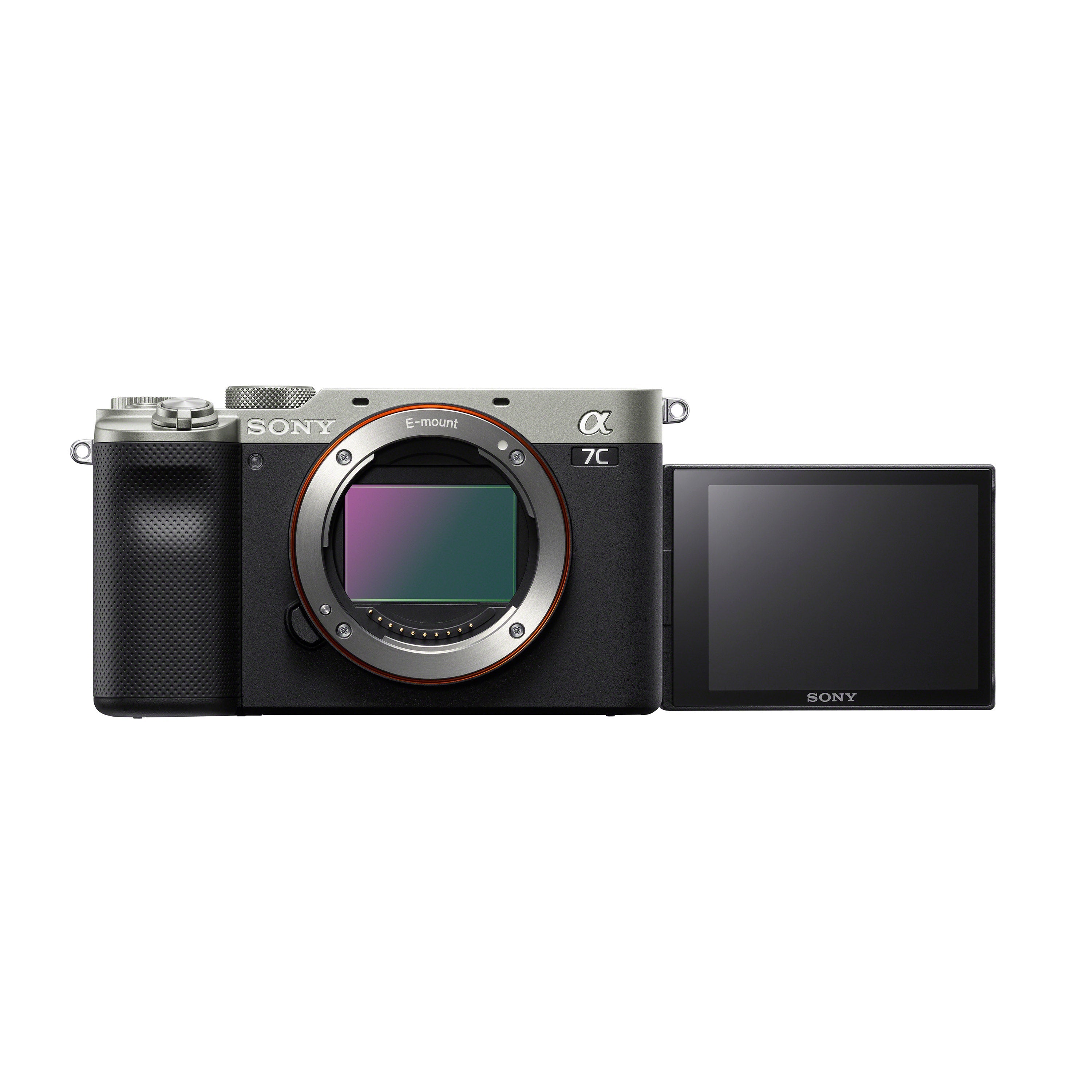 Sony a7C Compact full-frame camera (Silver)