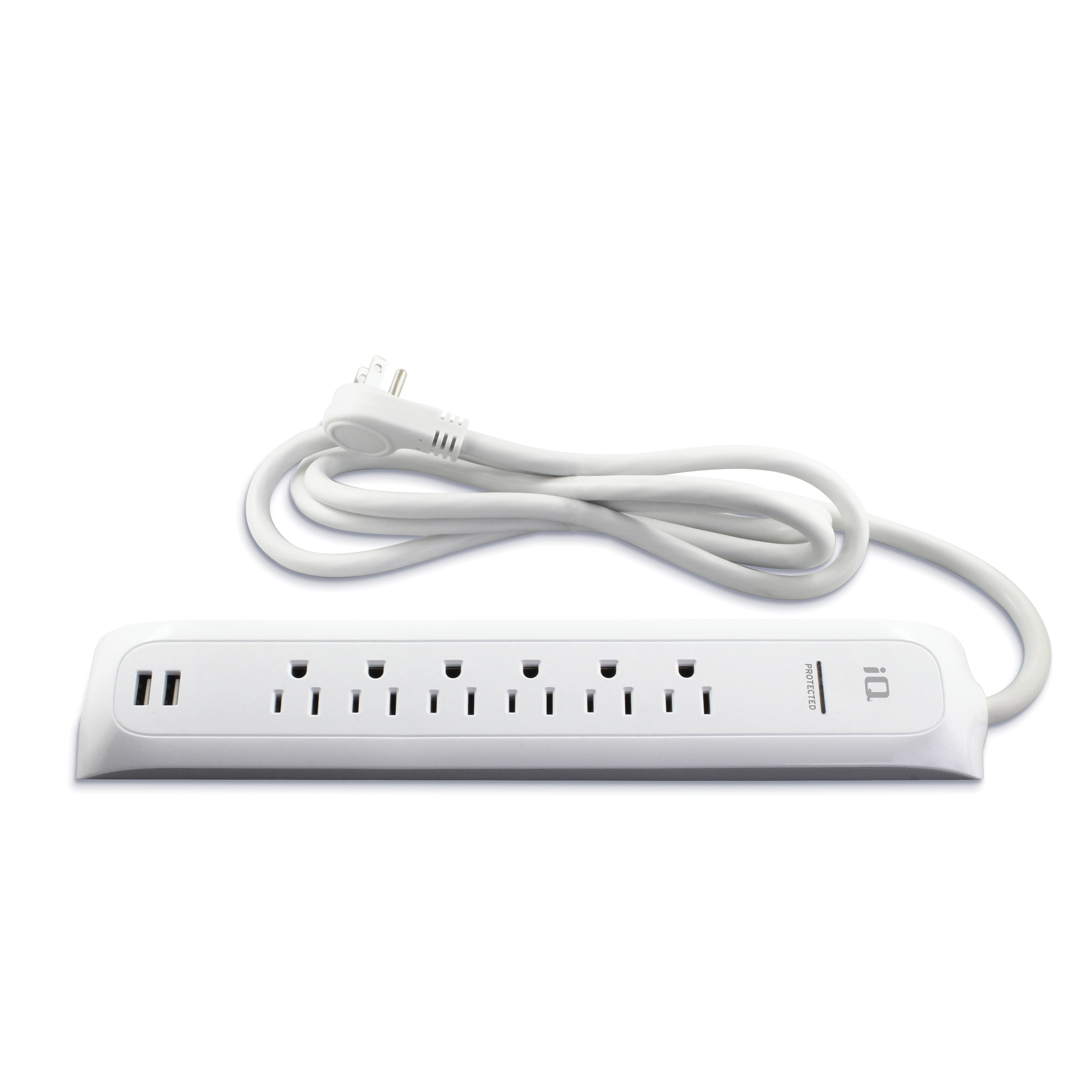 iQ 6-Outlet Surge Protector with 2 USB