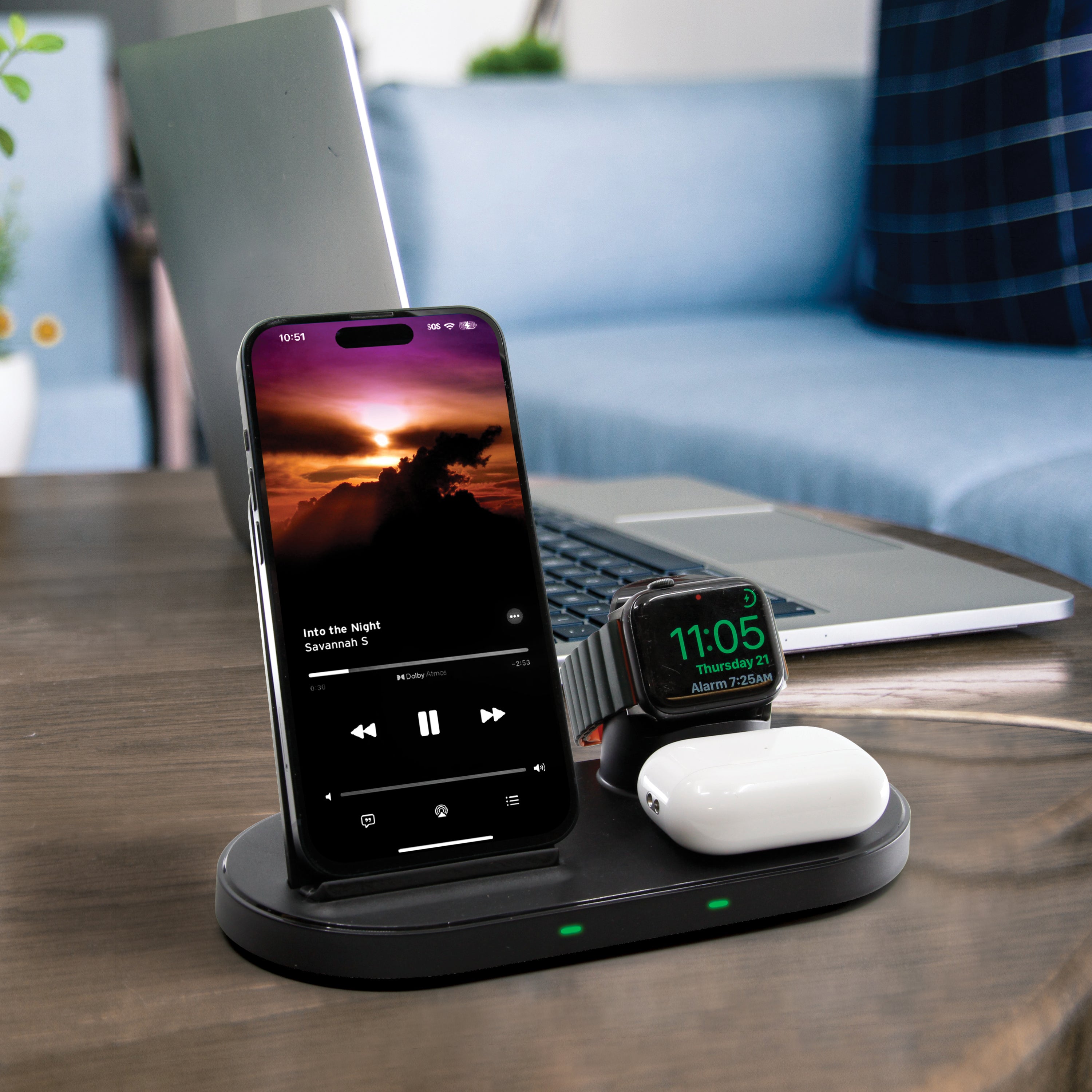 iQ 3 in 1 Wireless Charging Stand