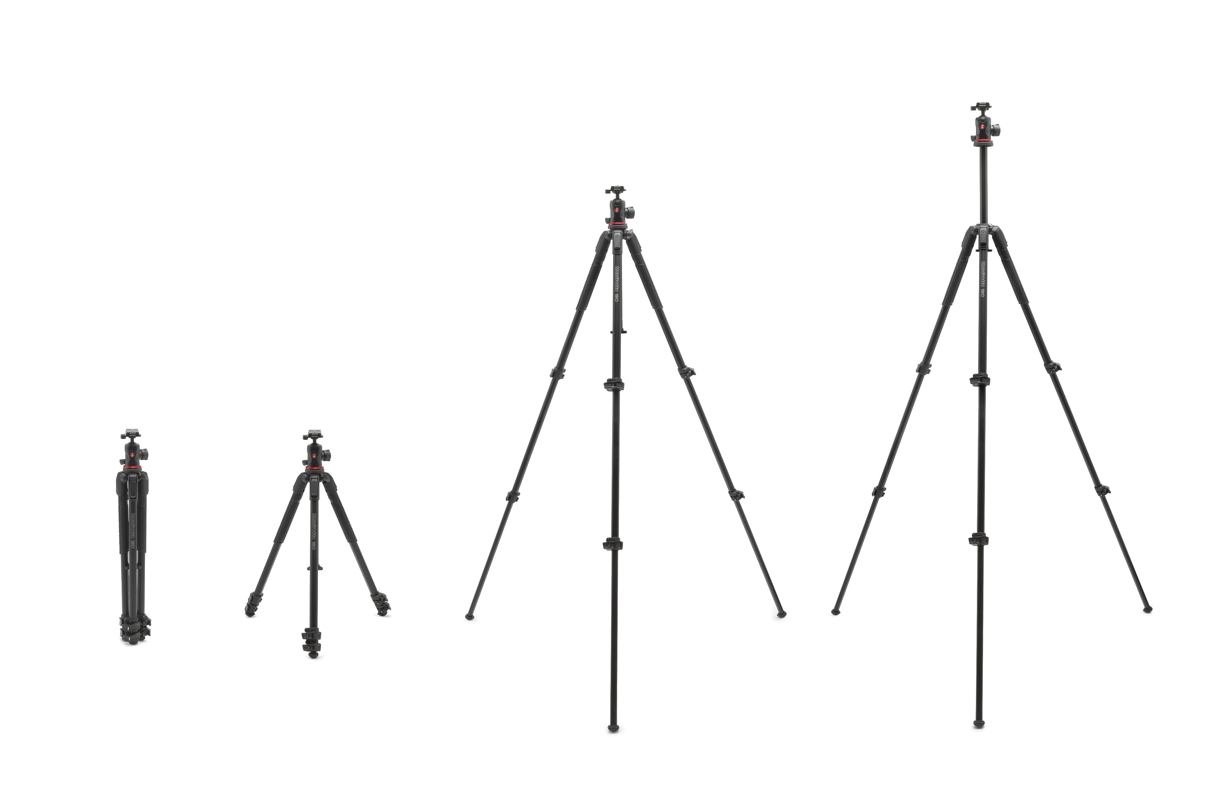 Manfrotto 190X3 Alu Tripod w/496 Ball Head AS