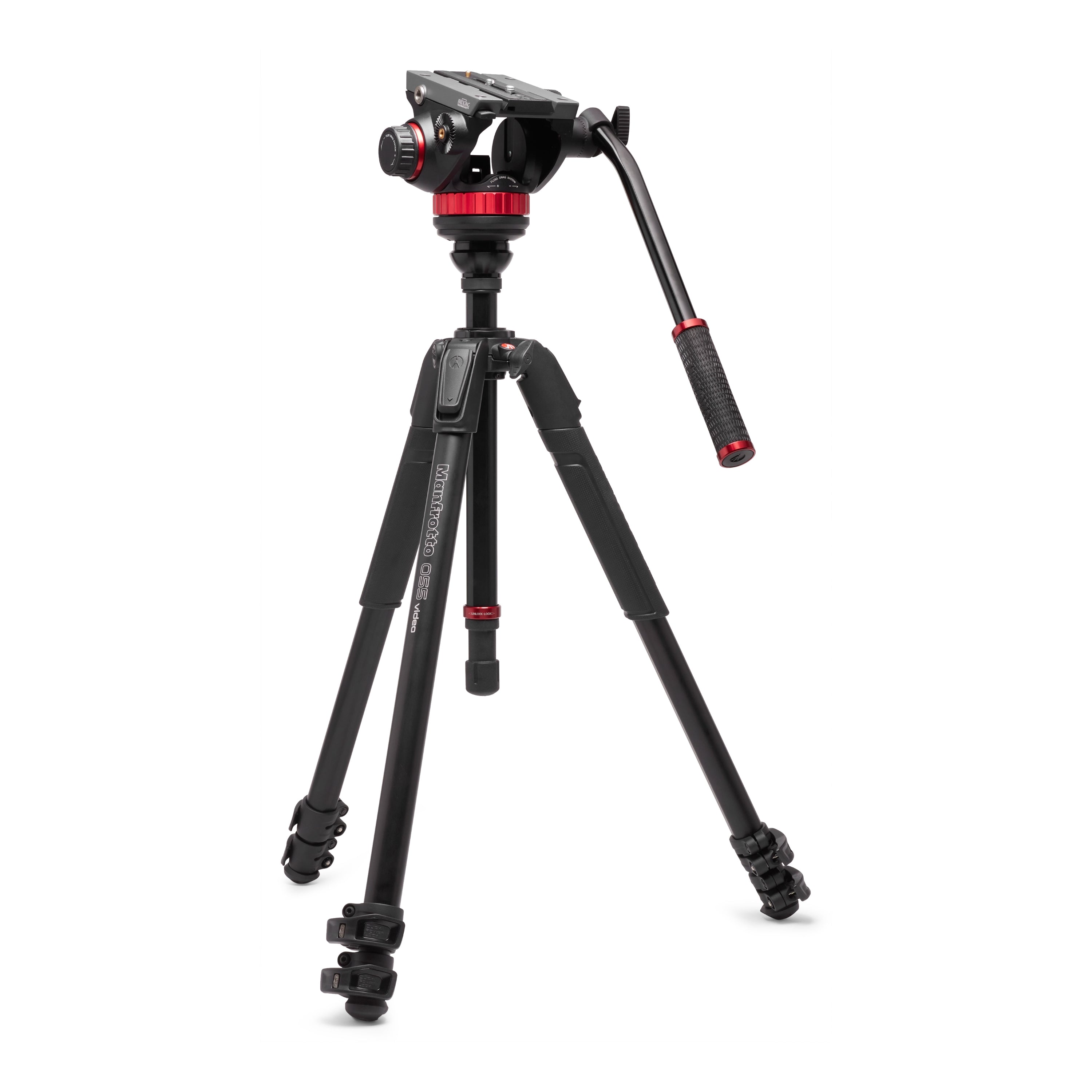 Manfrotto 055X Alu Tripod LC w/502AH Video Head