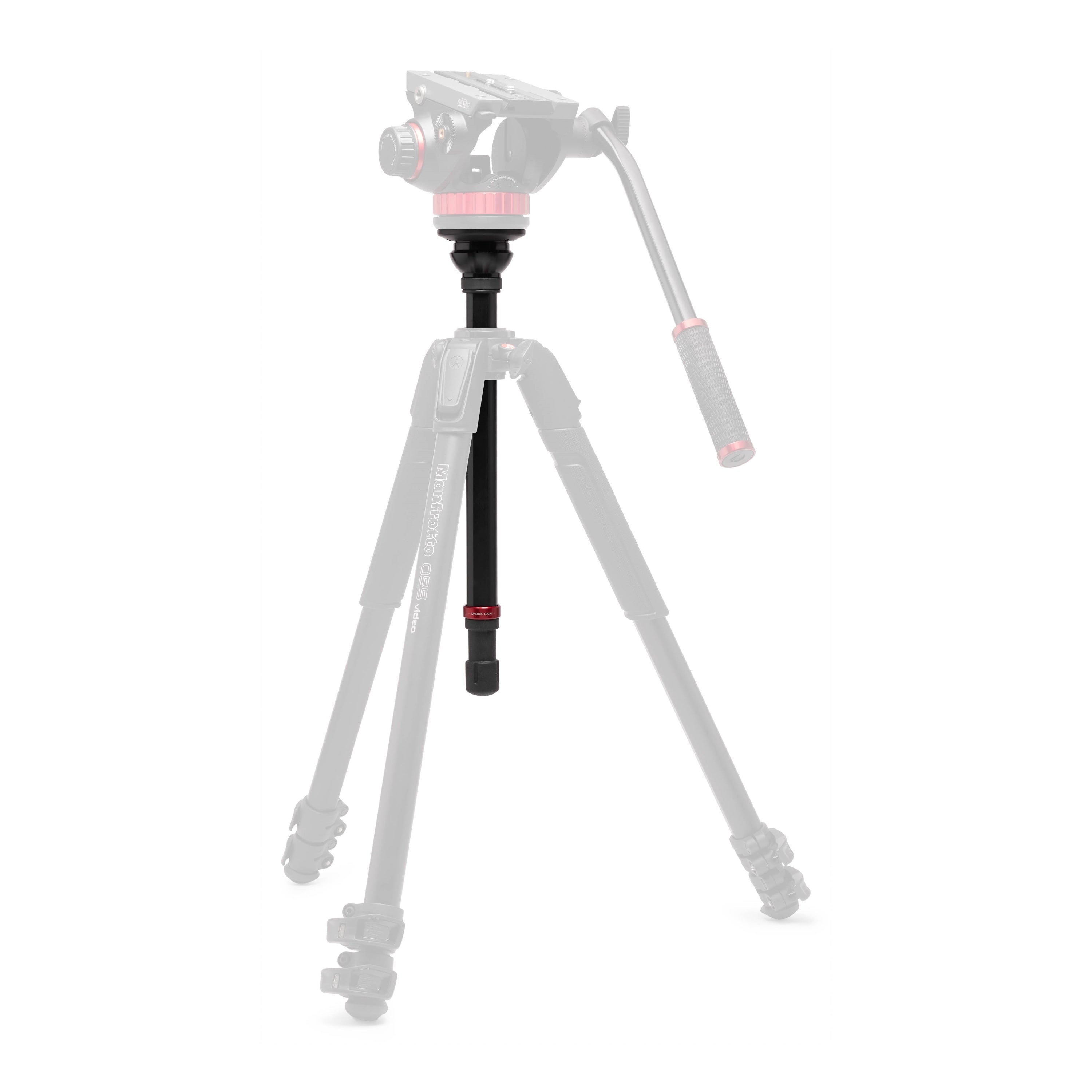 Manfrotto 055X Alu Tripod LC w/502AH Video Head