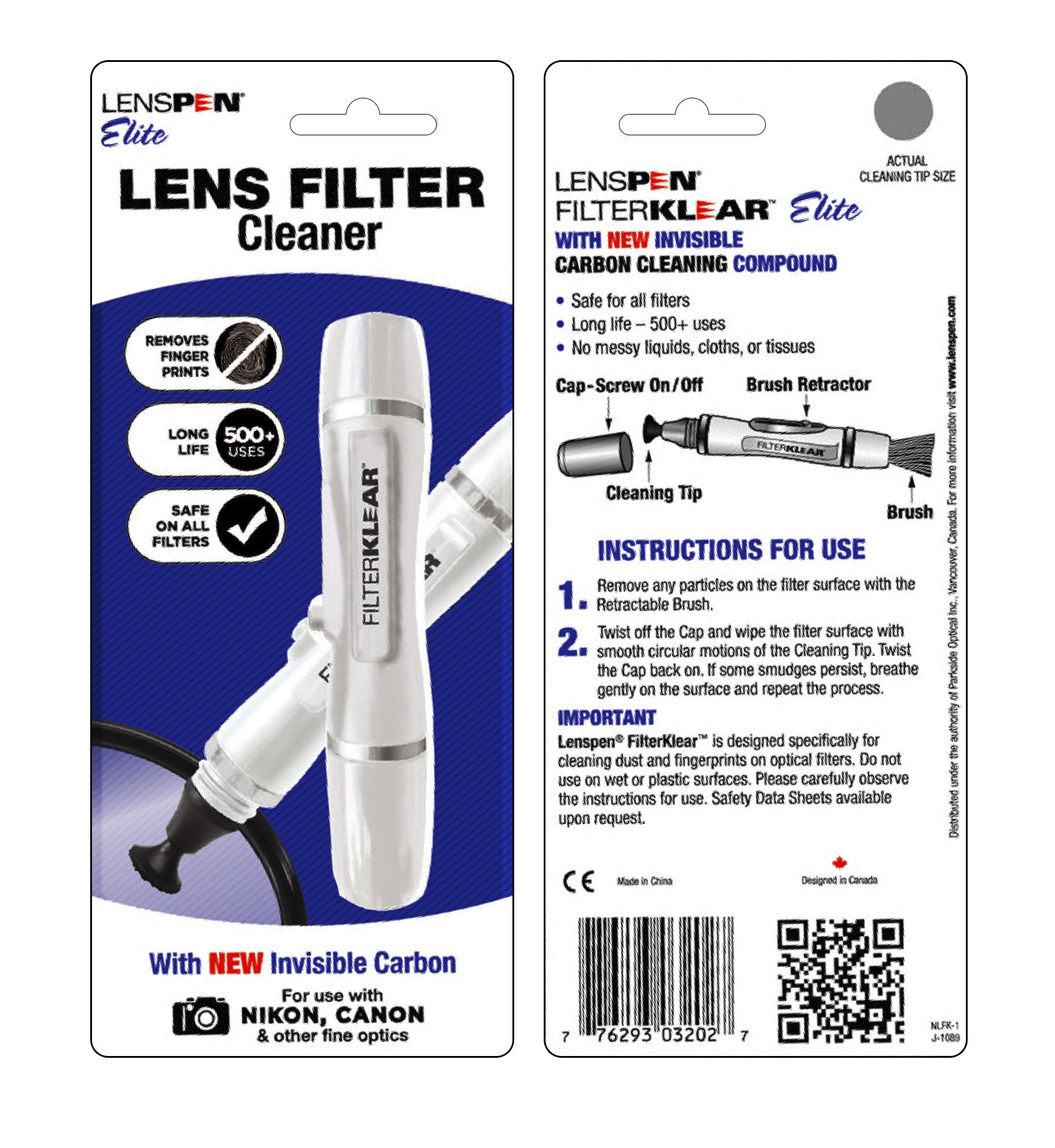 Lenspen FilterKlear Filter Cleaner