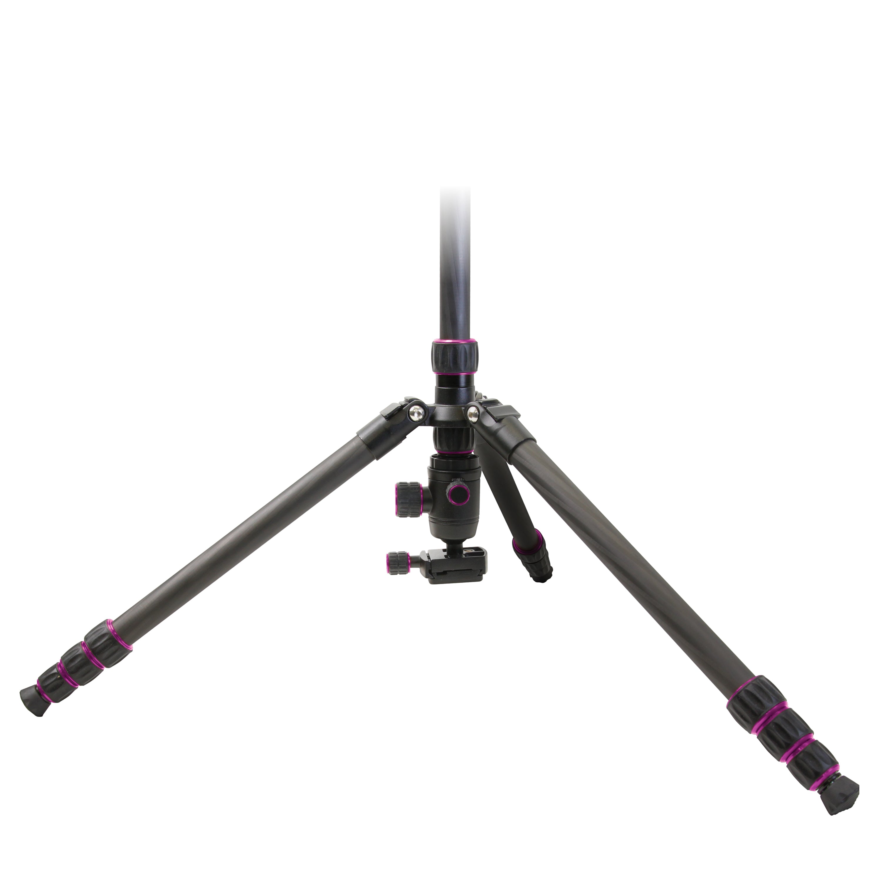 Optex Black Carbon Fiber 4 Section Travel Tripod