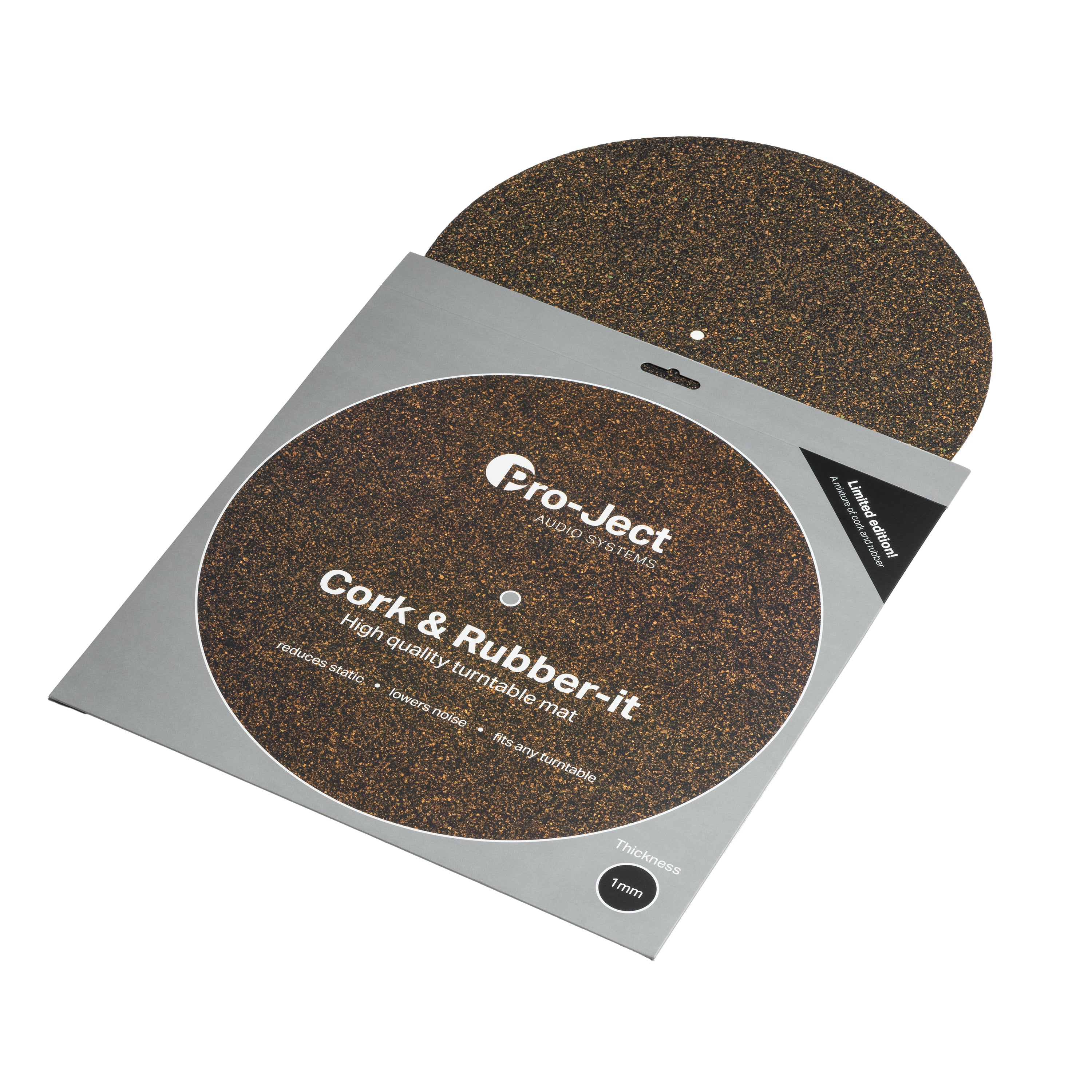 Pro-Ject Cork & Rubber It Matt (1mm Thick)