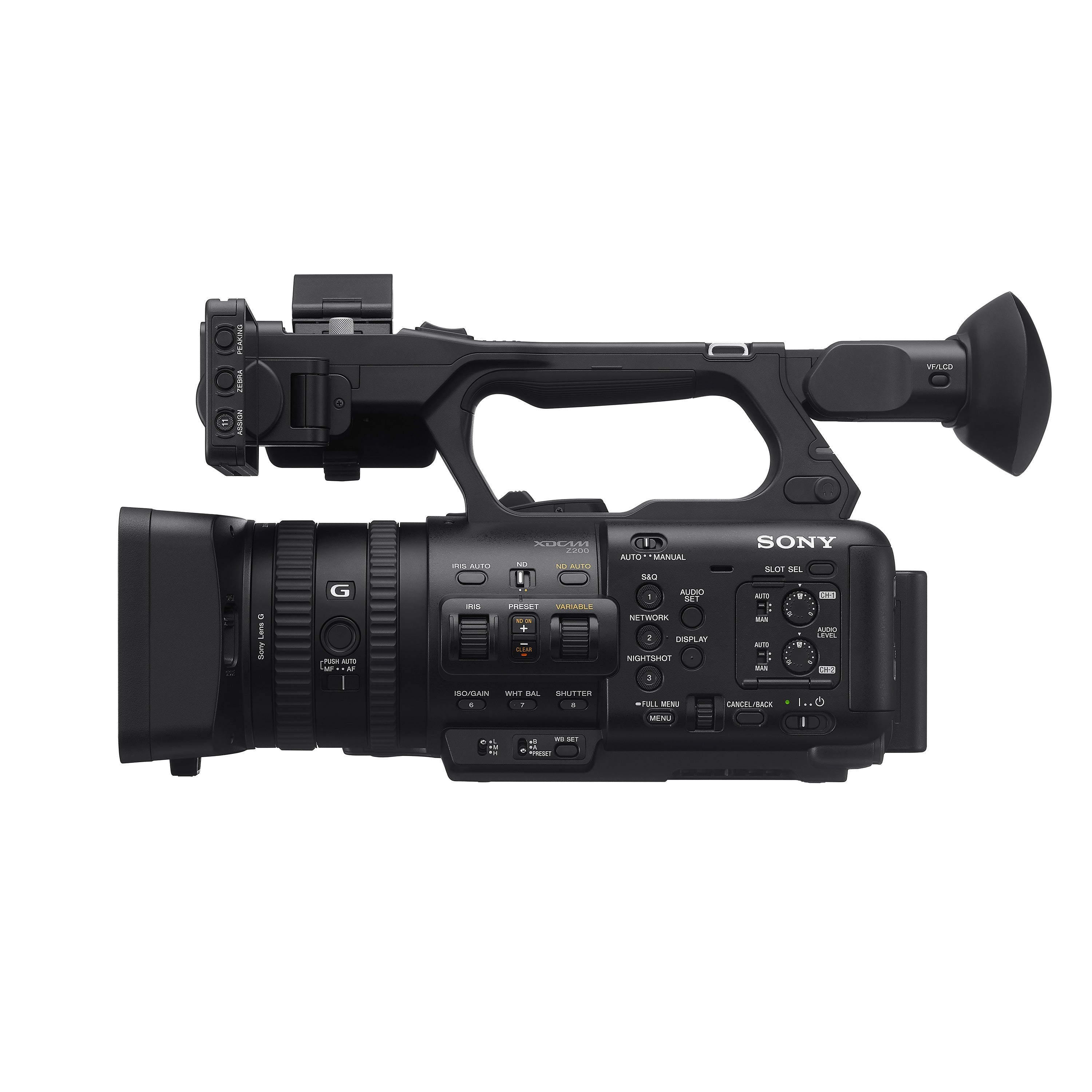 Sony PXW-Z200 4K 1-CMOS 1” Sensor XDCAM Camcorder