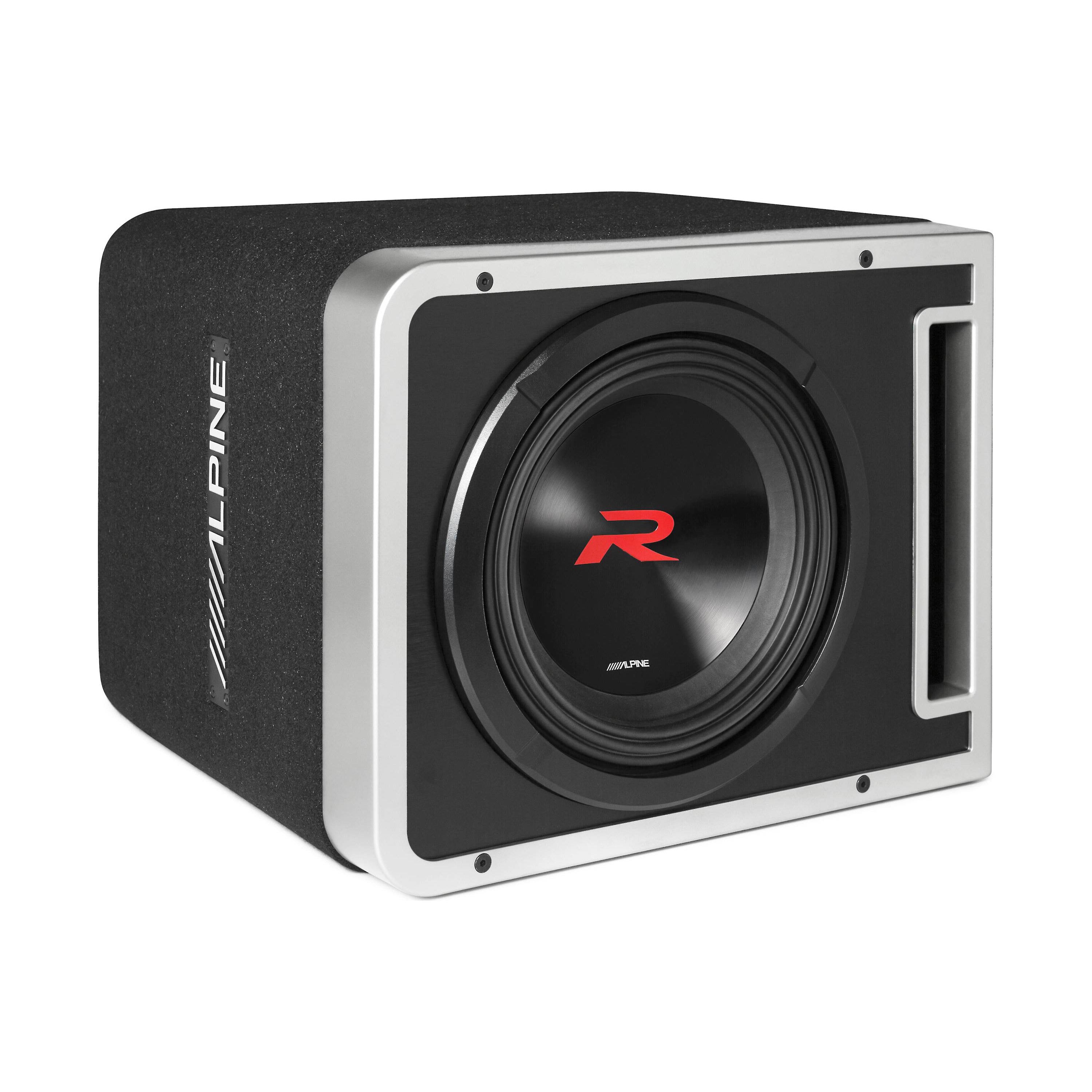 Alpine R2-SB10V 10" Alpine Halo R2-Series Preloaded Subwoofer Enclosure with ProLink™