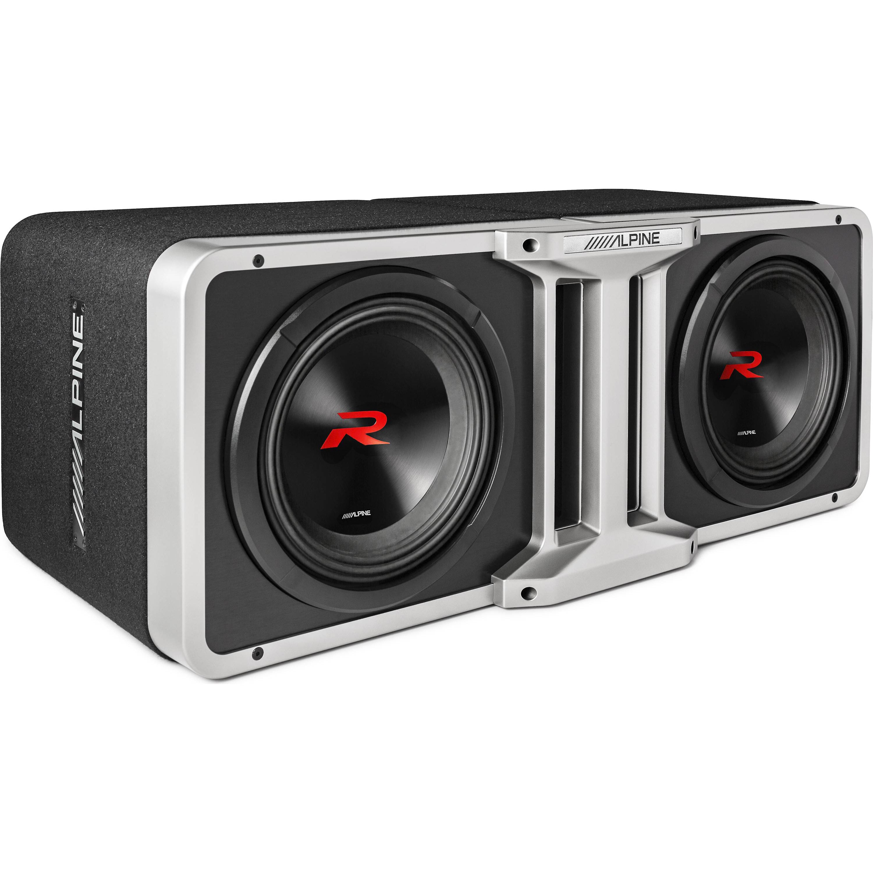 Alpine R2-SB10V 10" Alpine Halo R2-Series Preloaded Subwoofer Enclosure with ProLink™