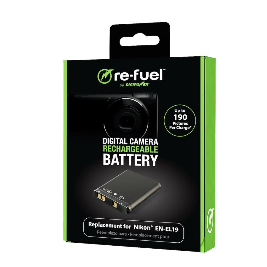 Re-Fuel Camera Battery for Nikon EN-EL19