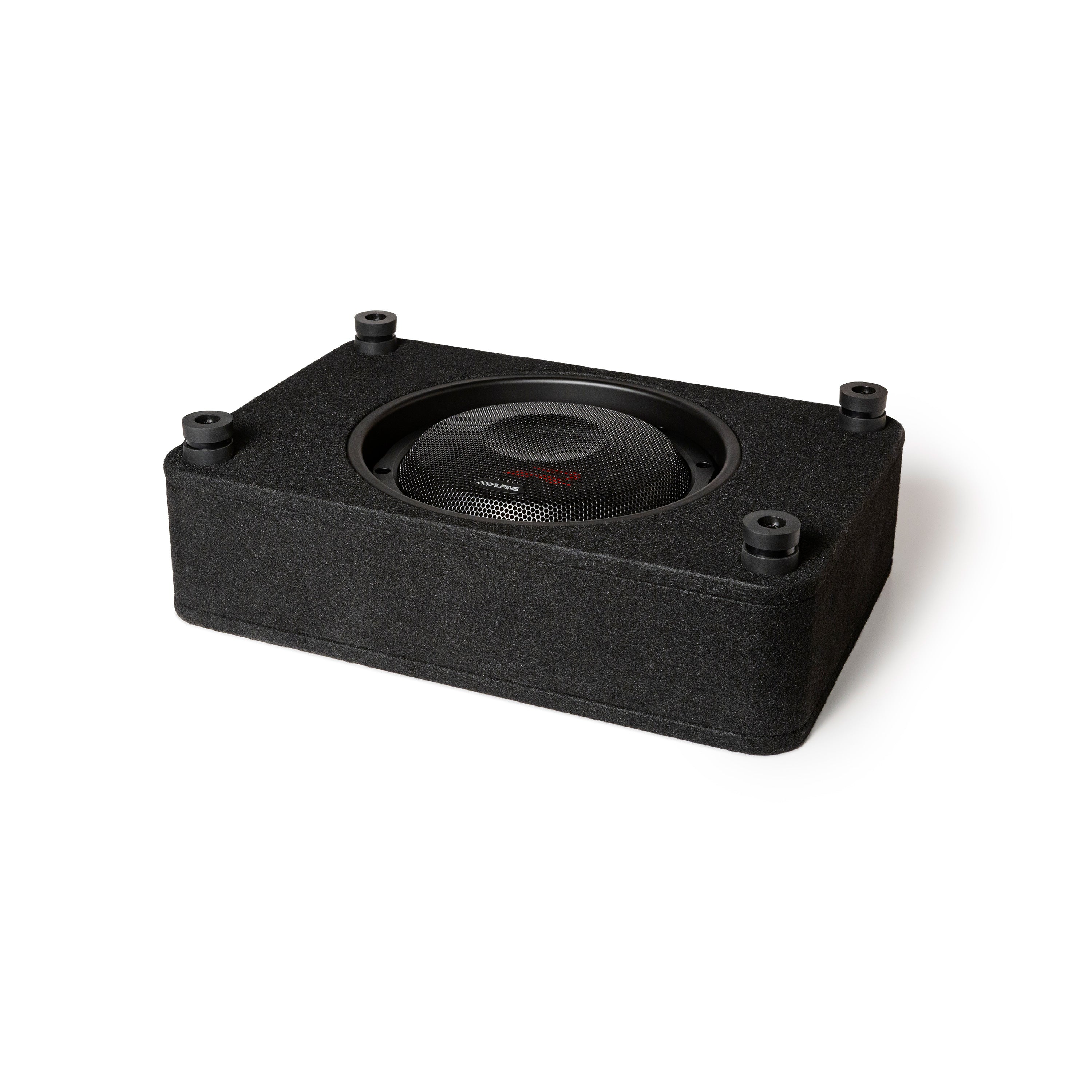 Alpine RS-SB10 10” R-Series Alpine Halo Shallow Preloaded Subwoofer Enclosure