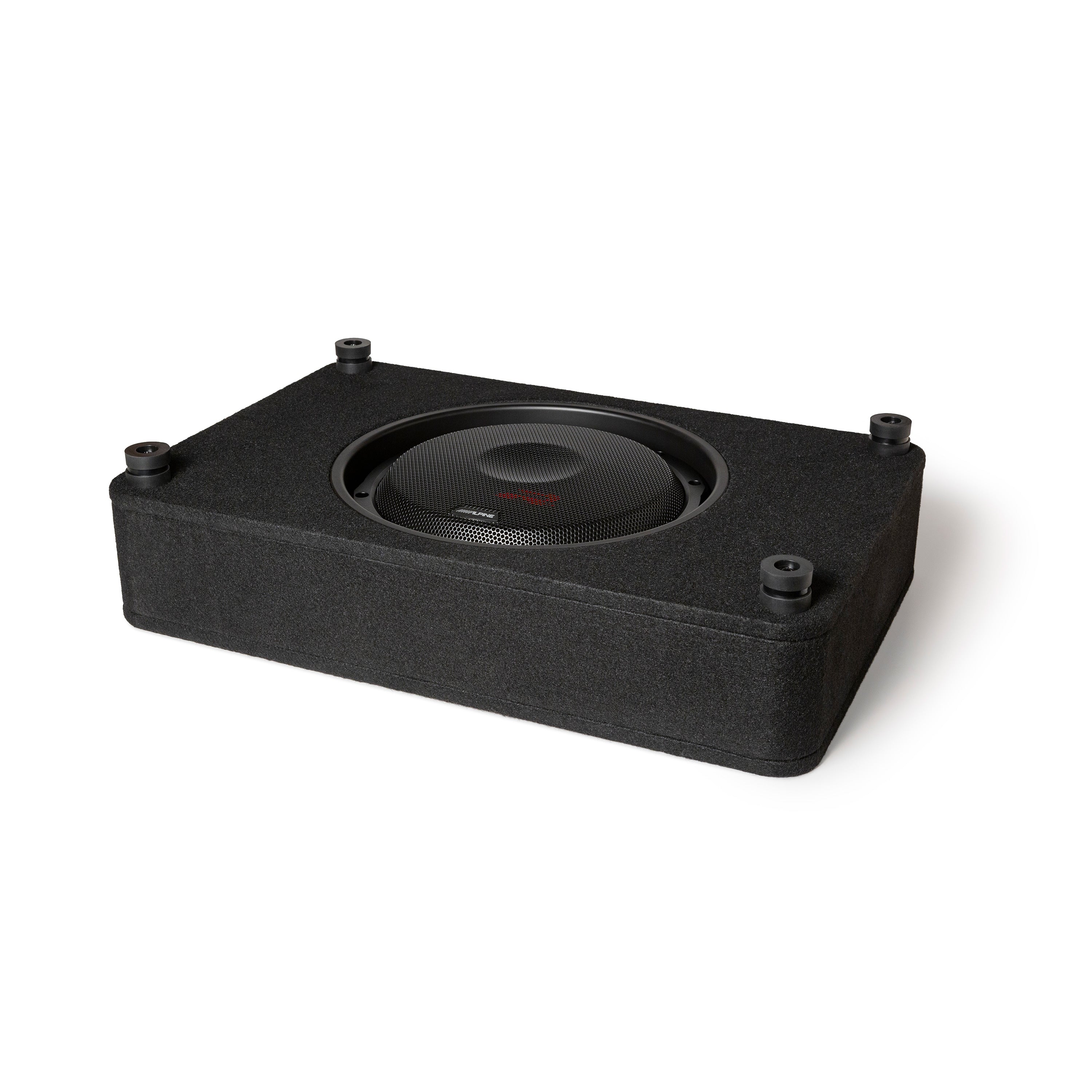 Alpine RS-SB12 12” R-Series Alpine Halo Shallow Preloaded Subwoofer Enclosure