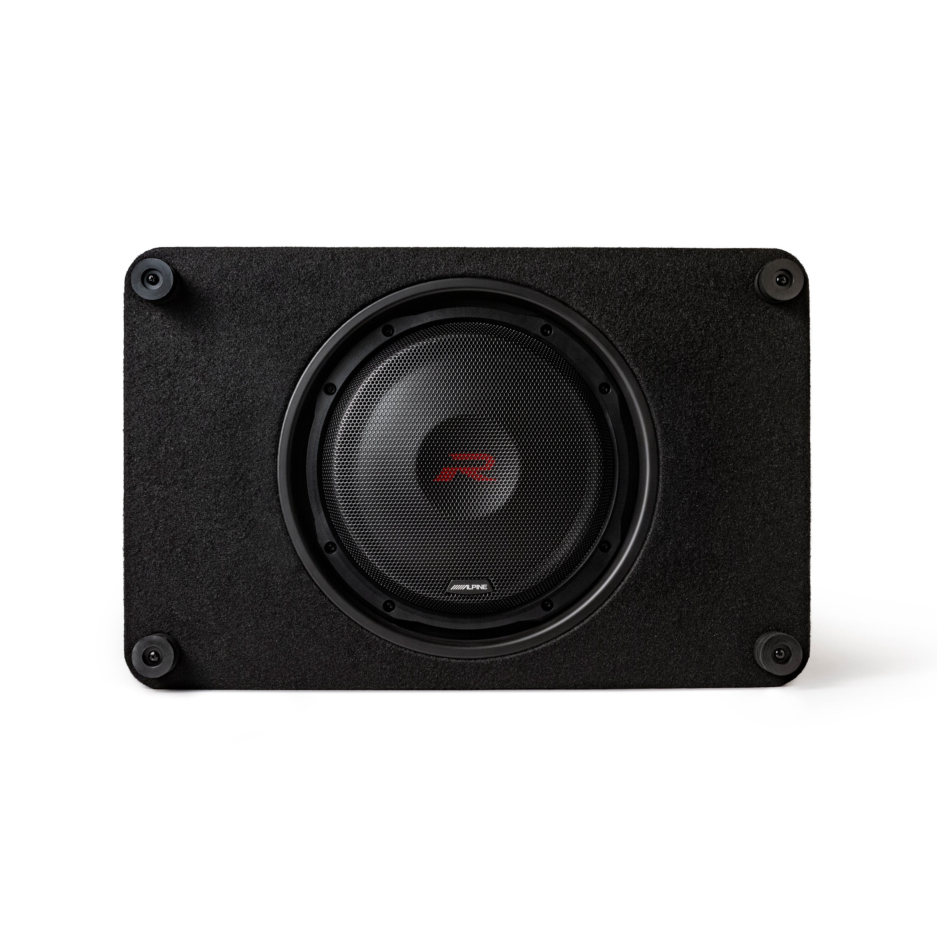 Alpine RS-SB12 12” R-Series Alpine Halo Shallow Preloaded Subwoofer Enclosure