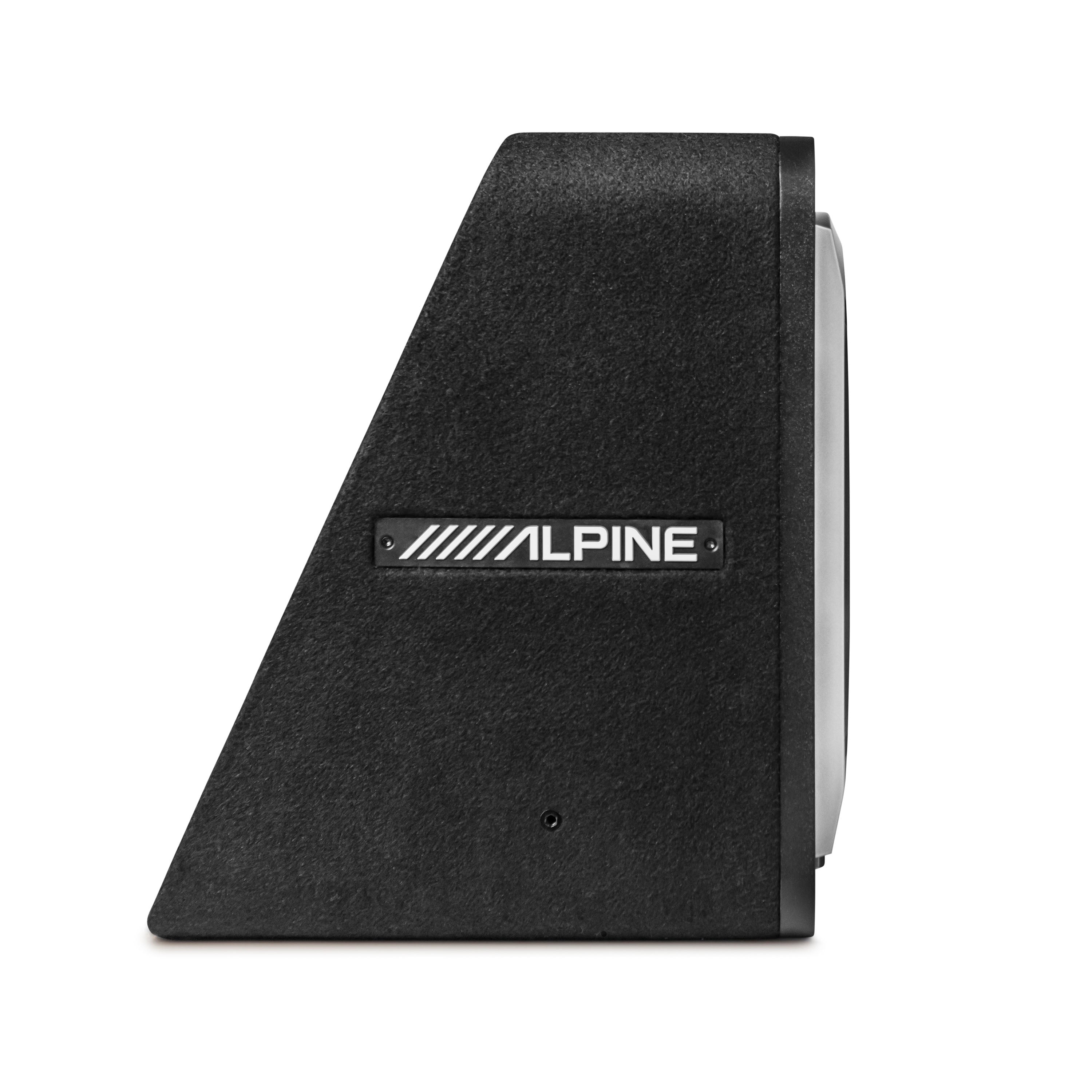 Alpine S2-SB12 12" PrismaLink S-Series PreloadedSubwoofer Wedge Enclosure