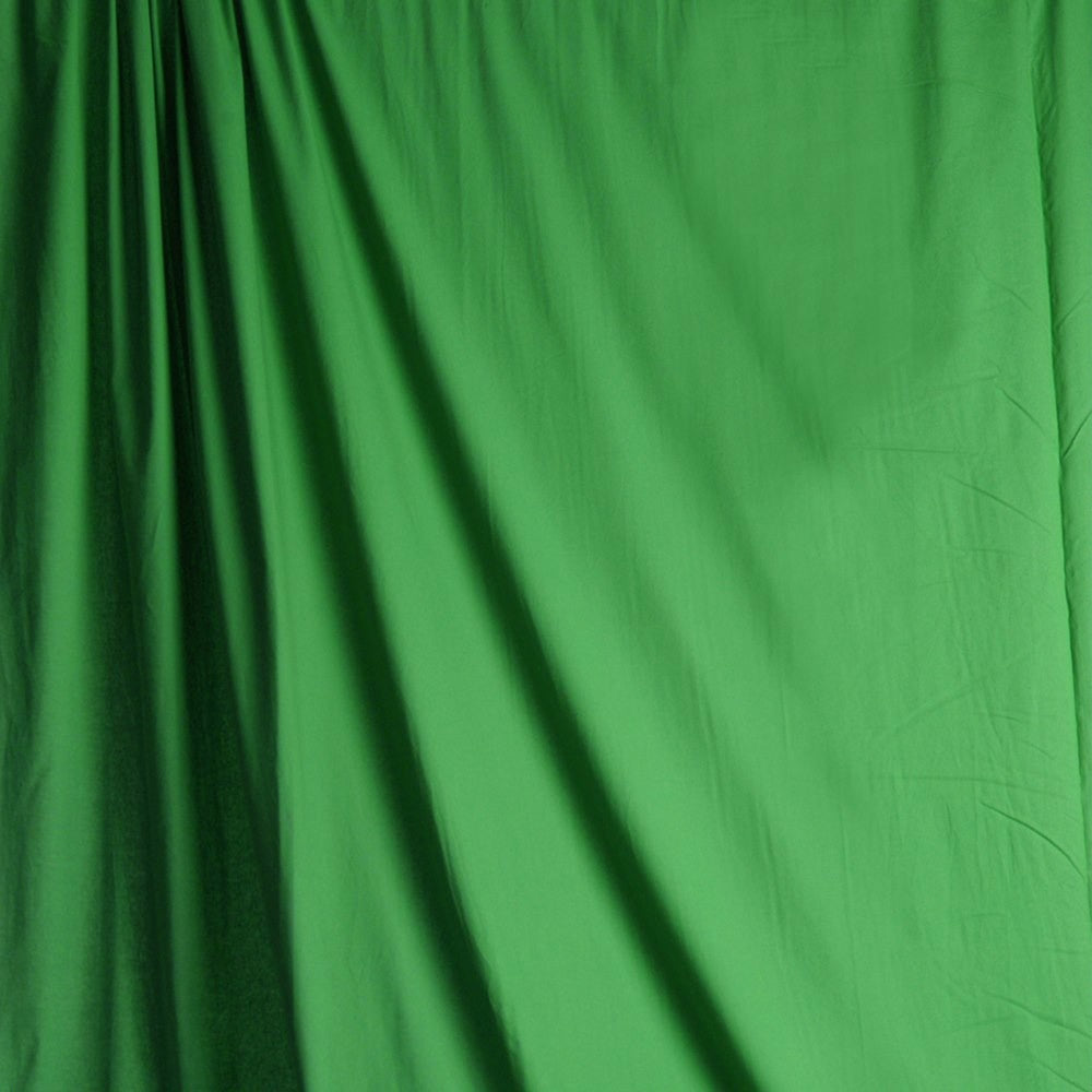 Savage Solid Colour Muslin Background Chroma Green