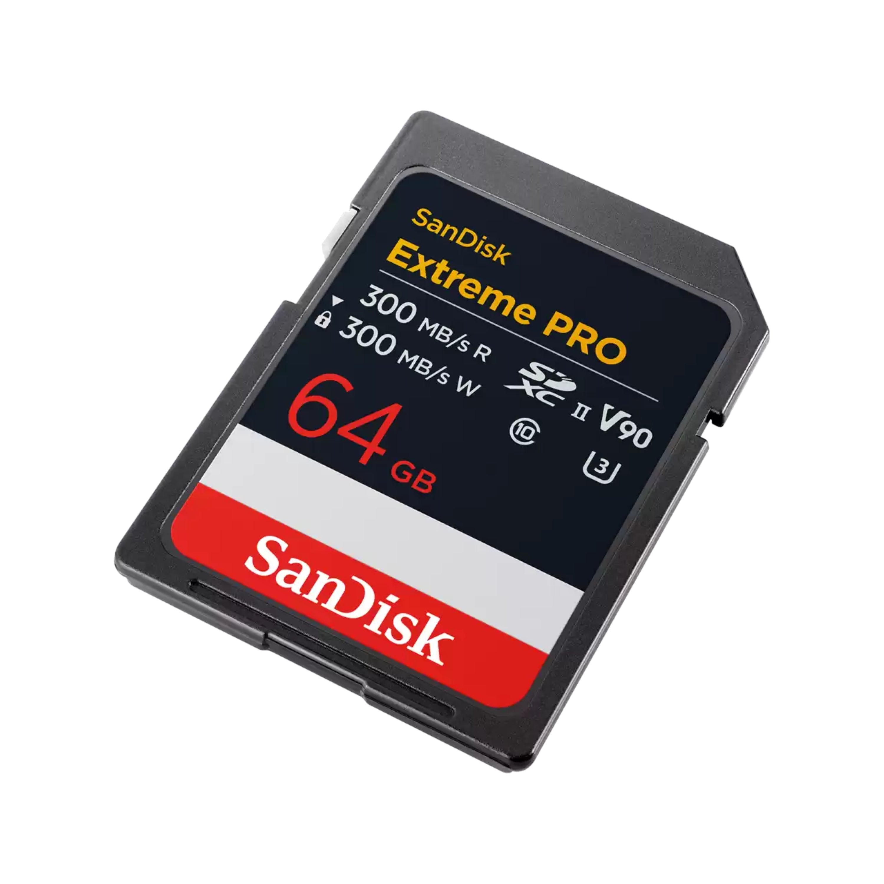 SanDisk Extreme PRO SD UHS-II Card (V90) -64GB/128GB/256GB/512GB