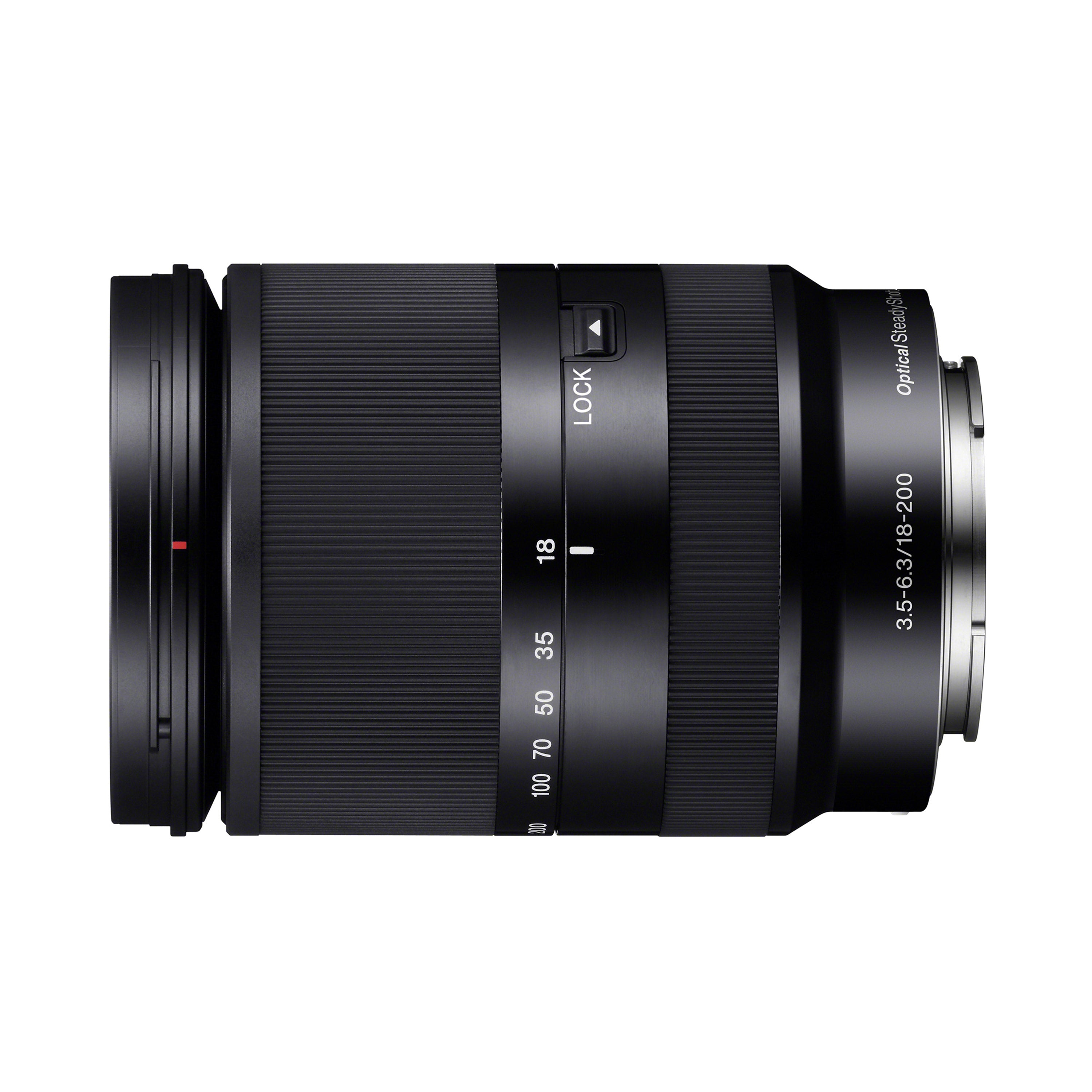 Sony E 18–200mm F3.5–6.3 OSS LE