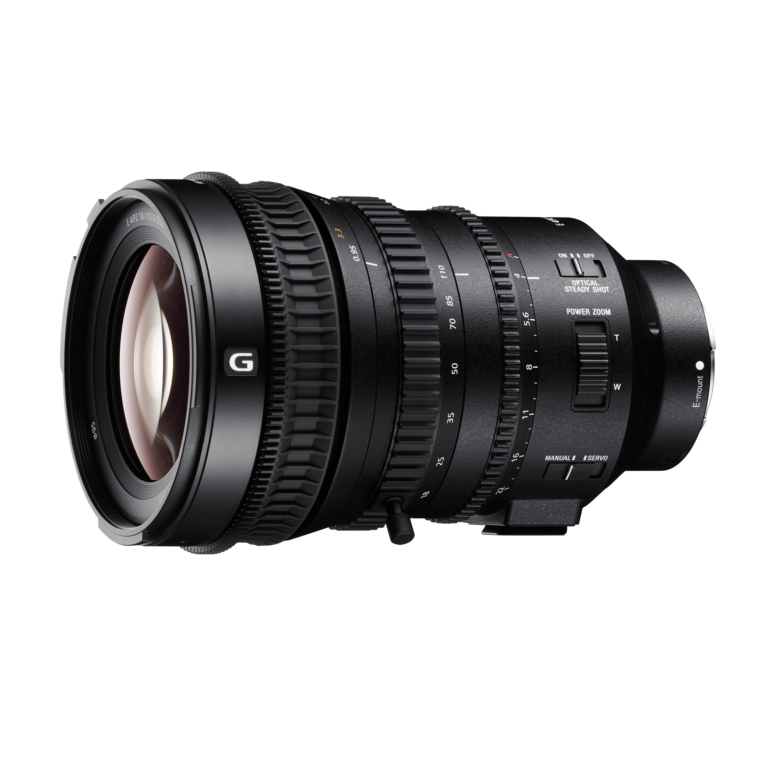 Sony E PZ 18–110mm F4 G OSS