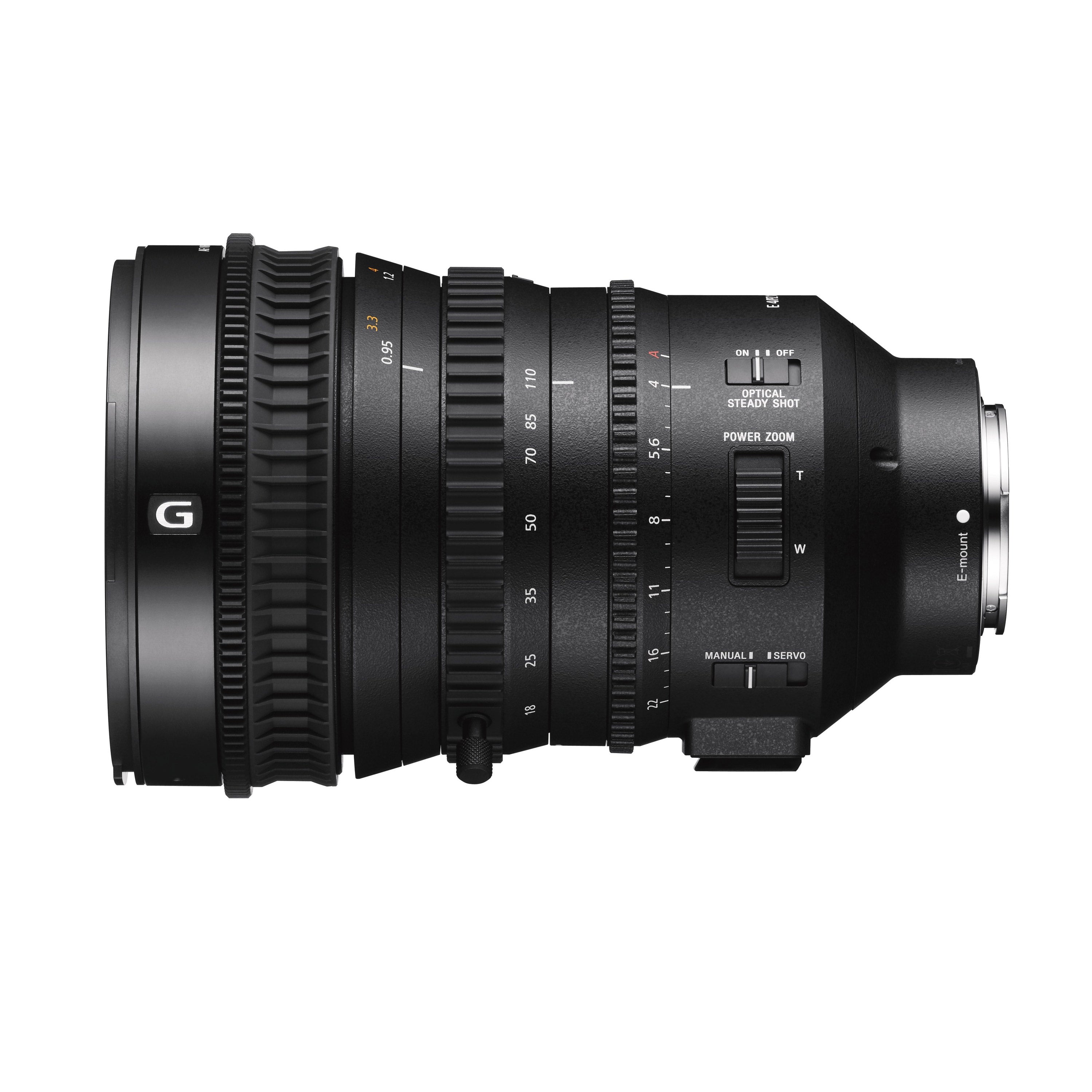 Sony E PZ 18–110mm F4 G OSS