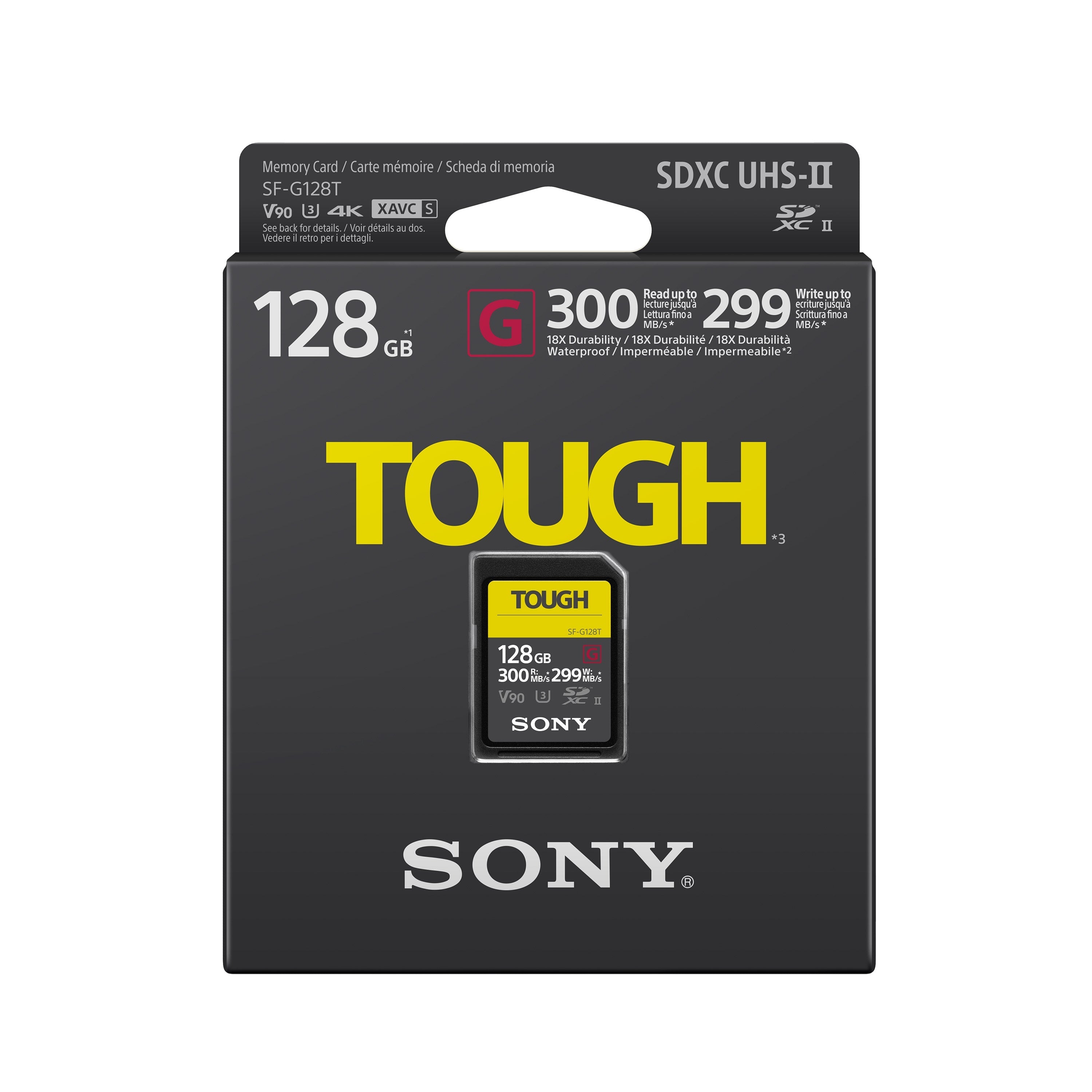 Sony TOUGH G Series UHS-II SDXC Memory Card