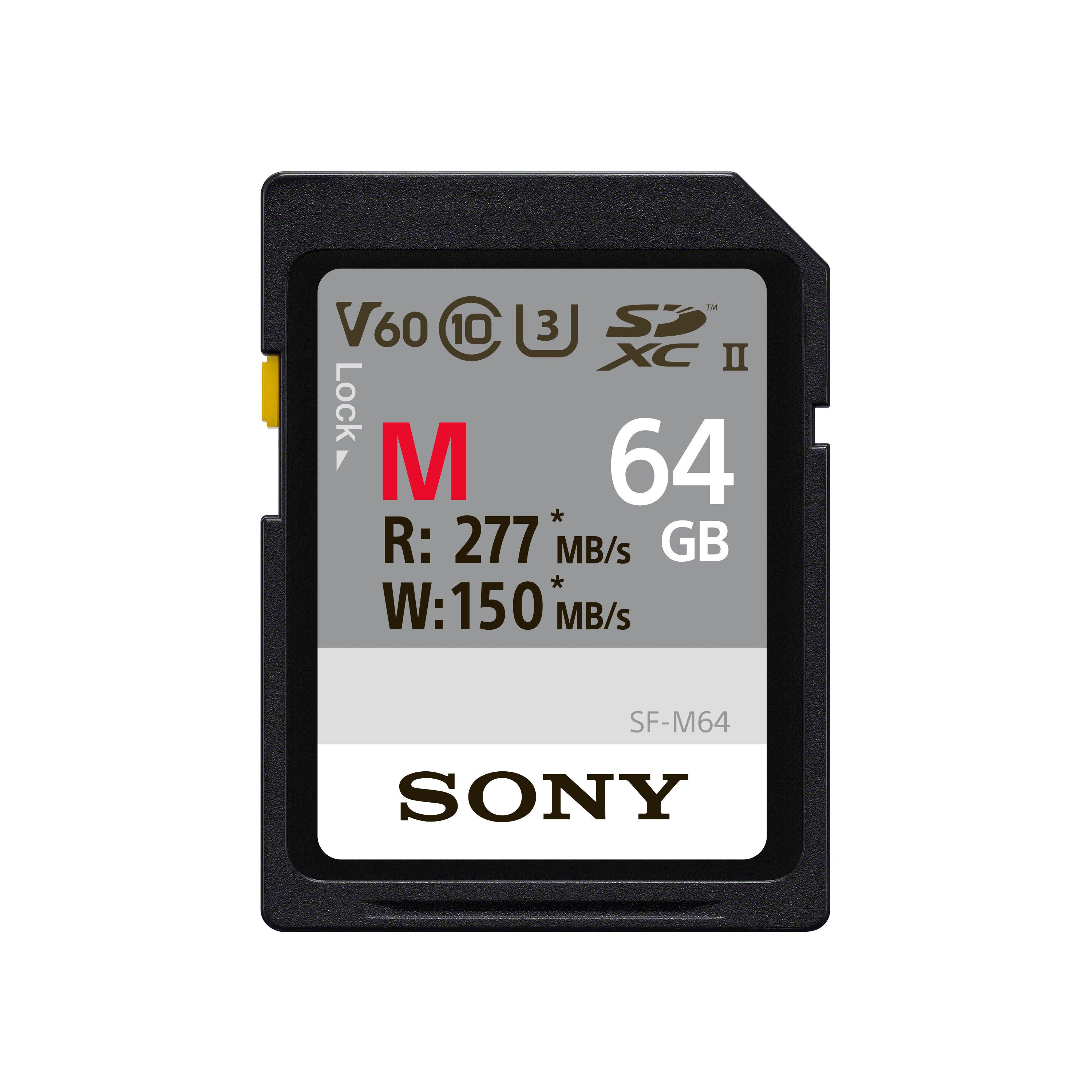 Sony SF-M Series UHS-II SD Memory Card