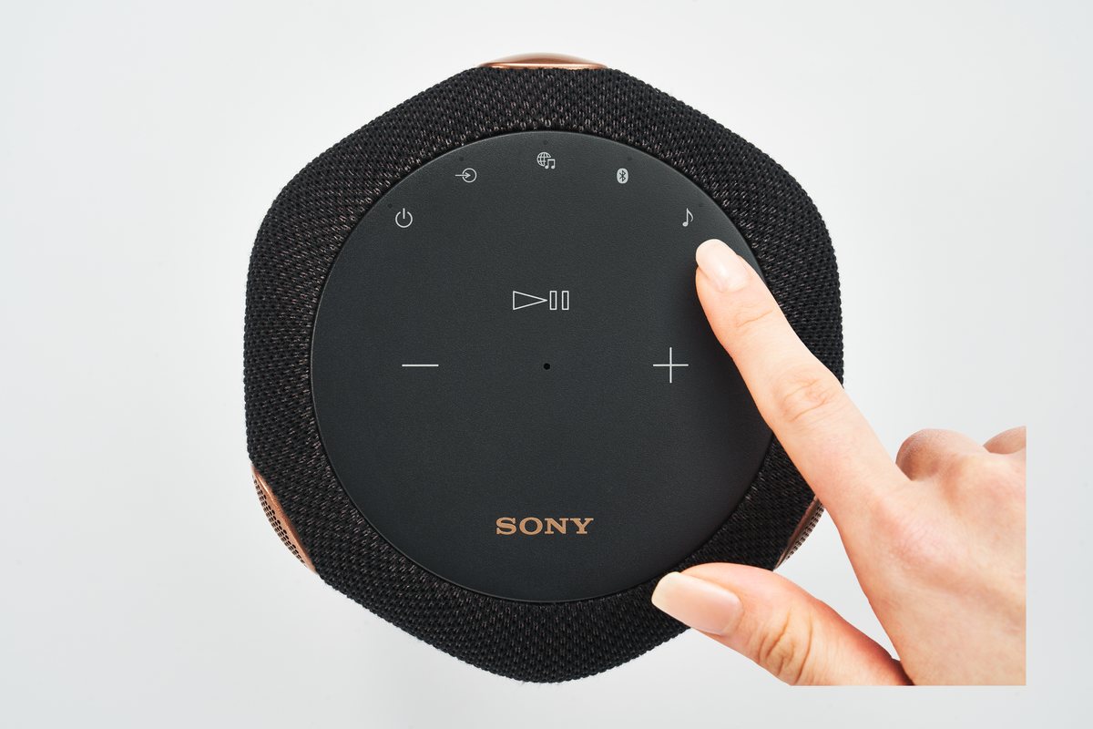 Sony SRS-RA3000 Premium Wireless Speaker with Ambient Room-filling Sound (Black)