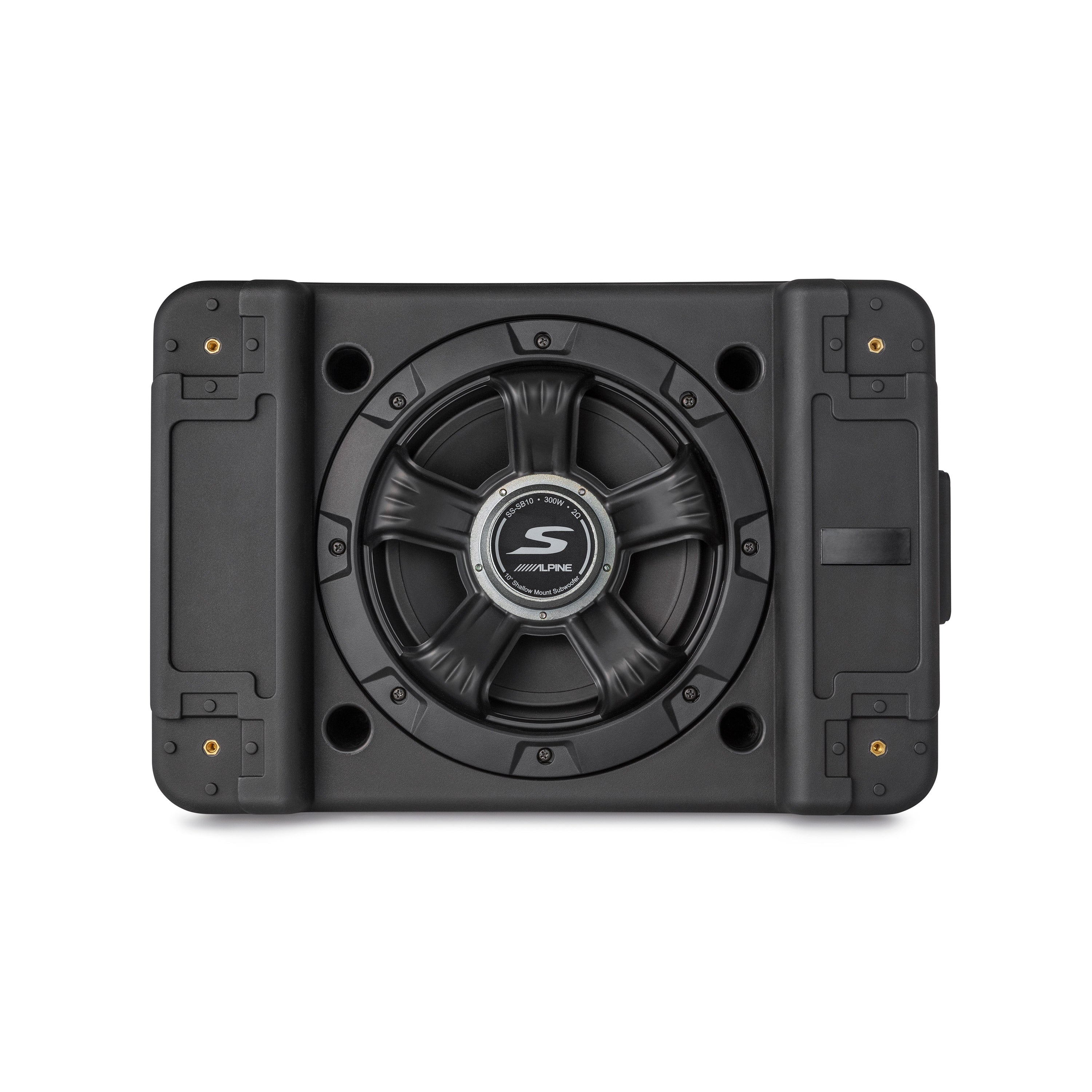 Alpine SS-SB10 10” S-Series Shallow Preloaded Subwoofer Enclosure