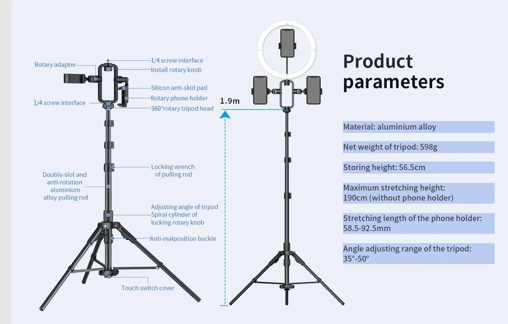 Digipower Go Viral Pro Live Brodcast Stand