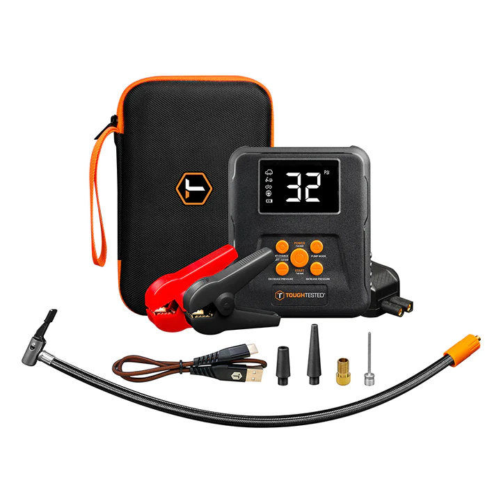 ToughTested Phoenix Vehicle Jump Starter with Air Pump & Power Bank