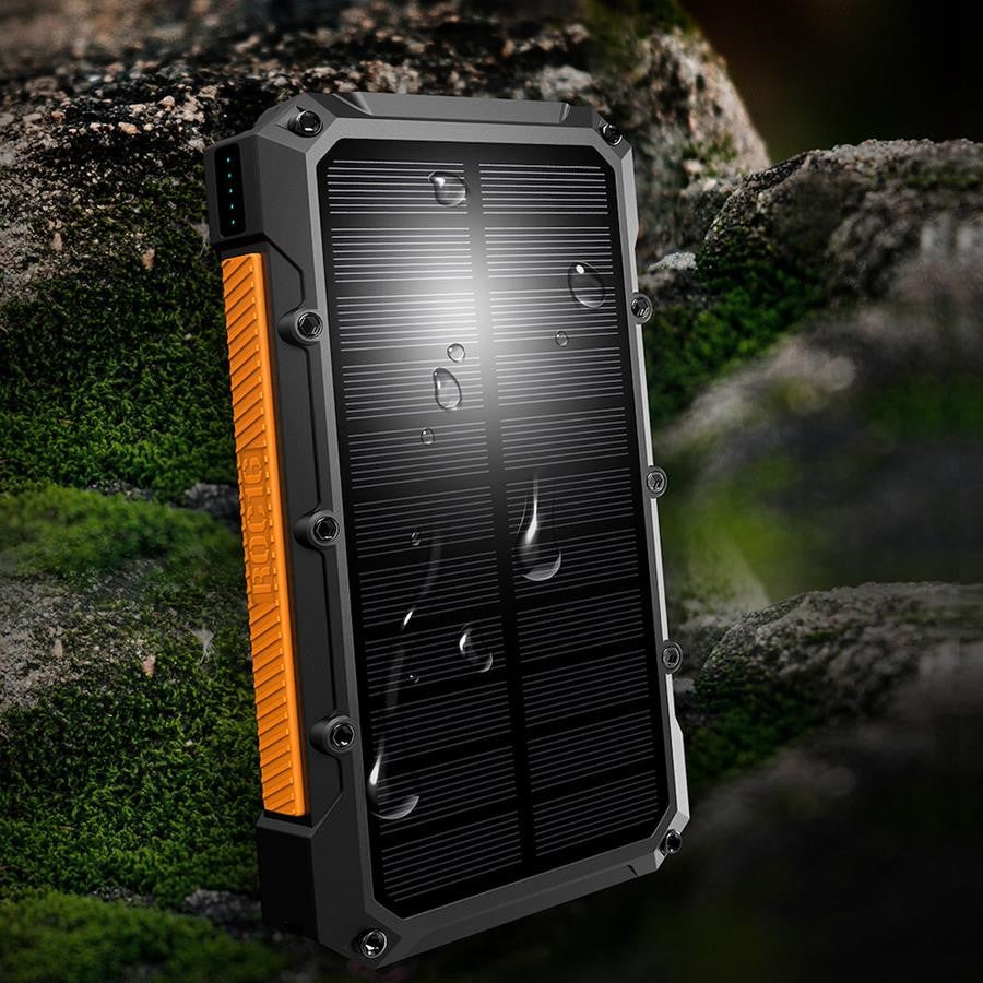 ToughTested ROC16 16,000mAh Solar Power Bank