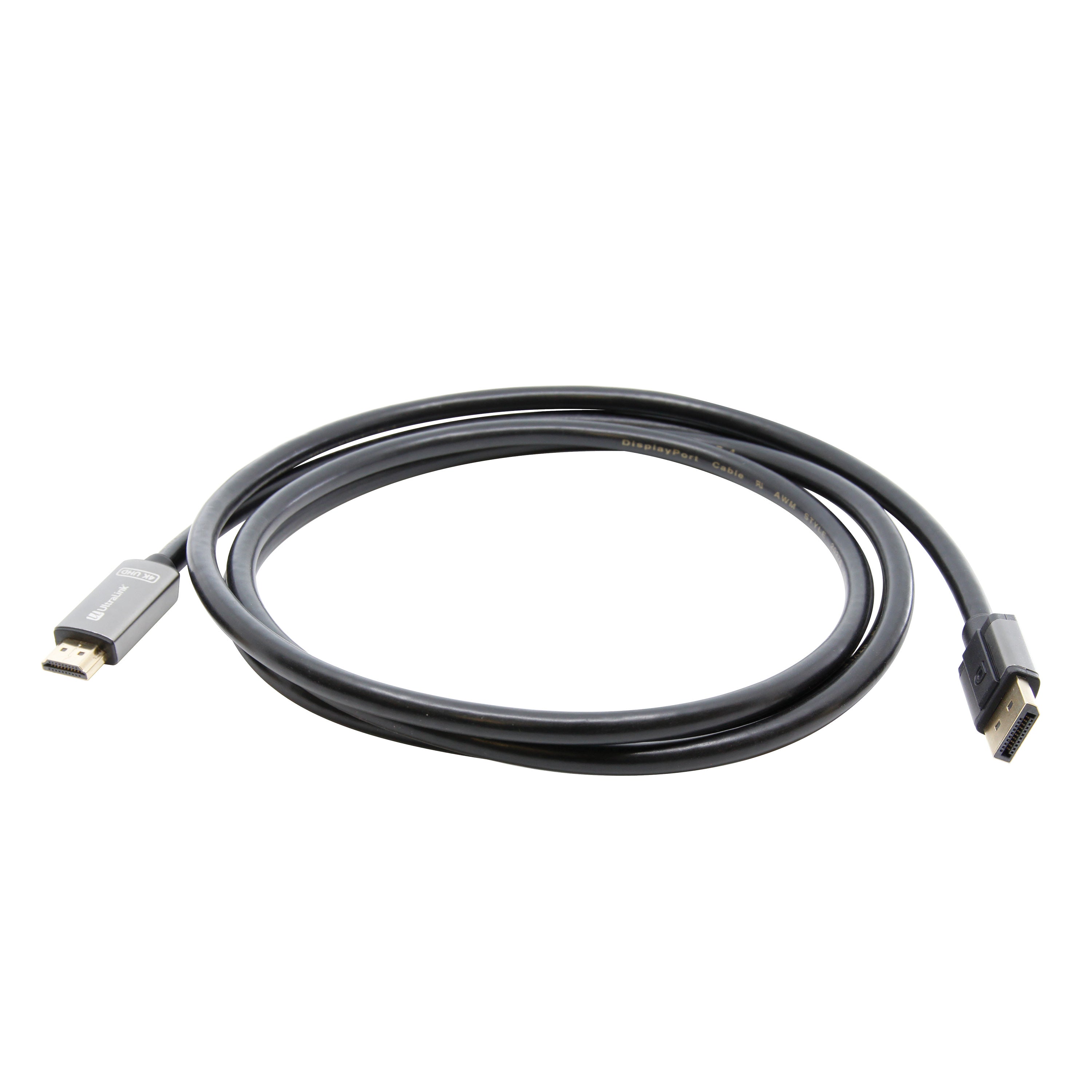 Ultralink Performance DisplayPort to HDMI 4K Cable - 2m/6ft