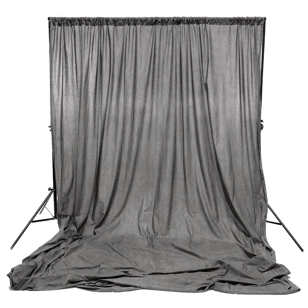 Savage Washed Muslin Background Light Gray