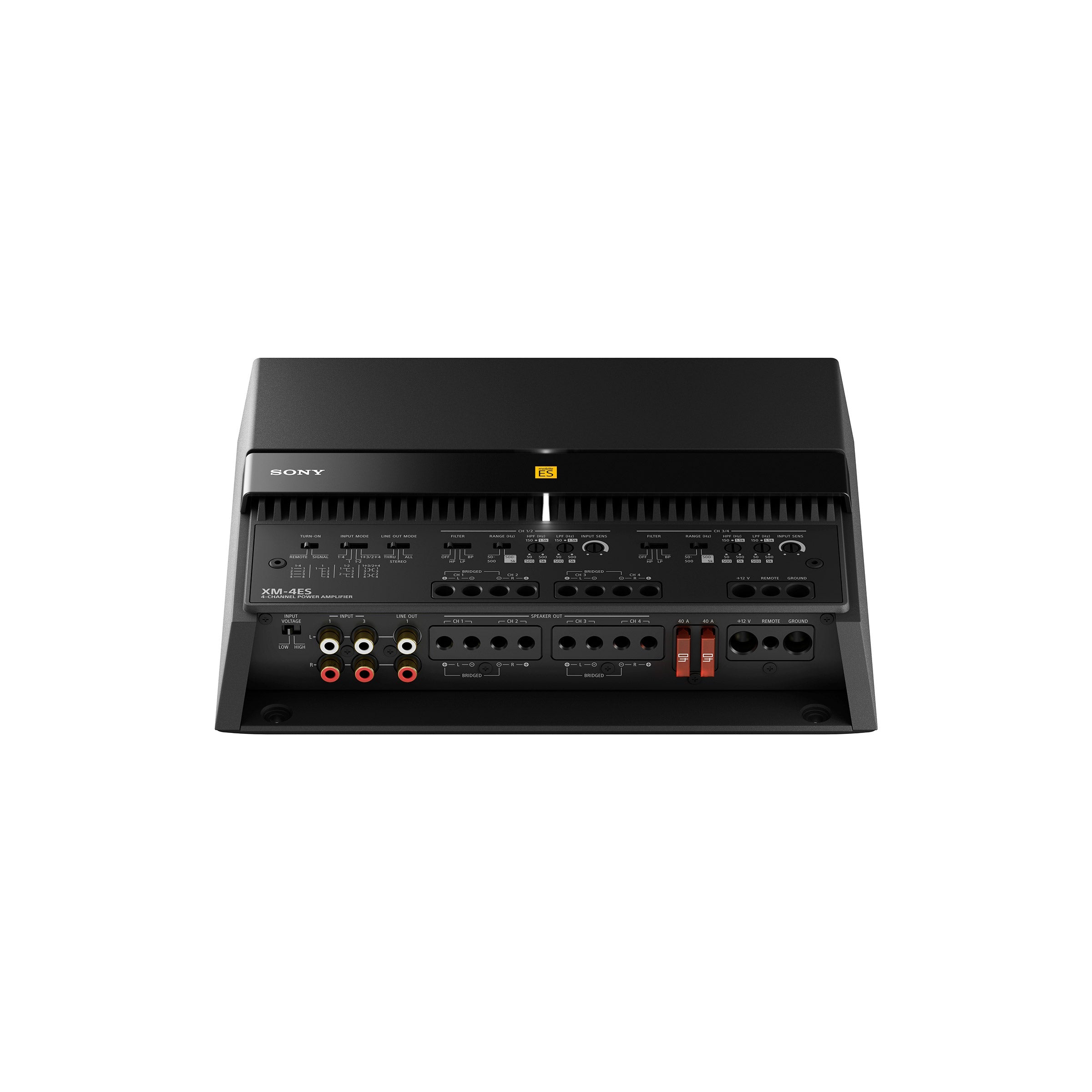 Sony XM-4ES | Mobile ES™ 4-channel Power Amplifier