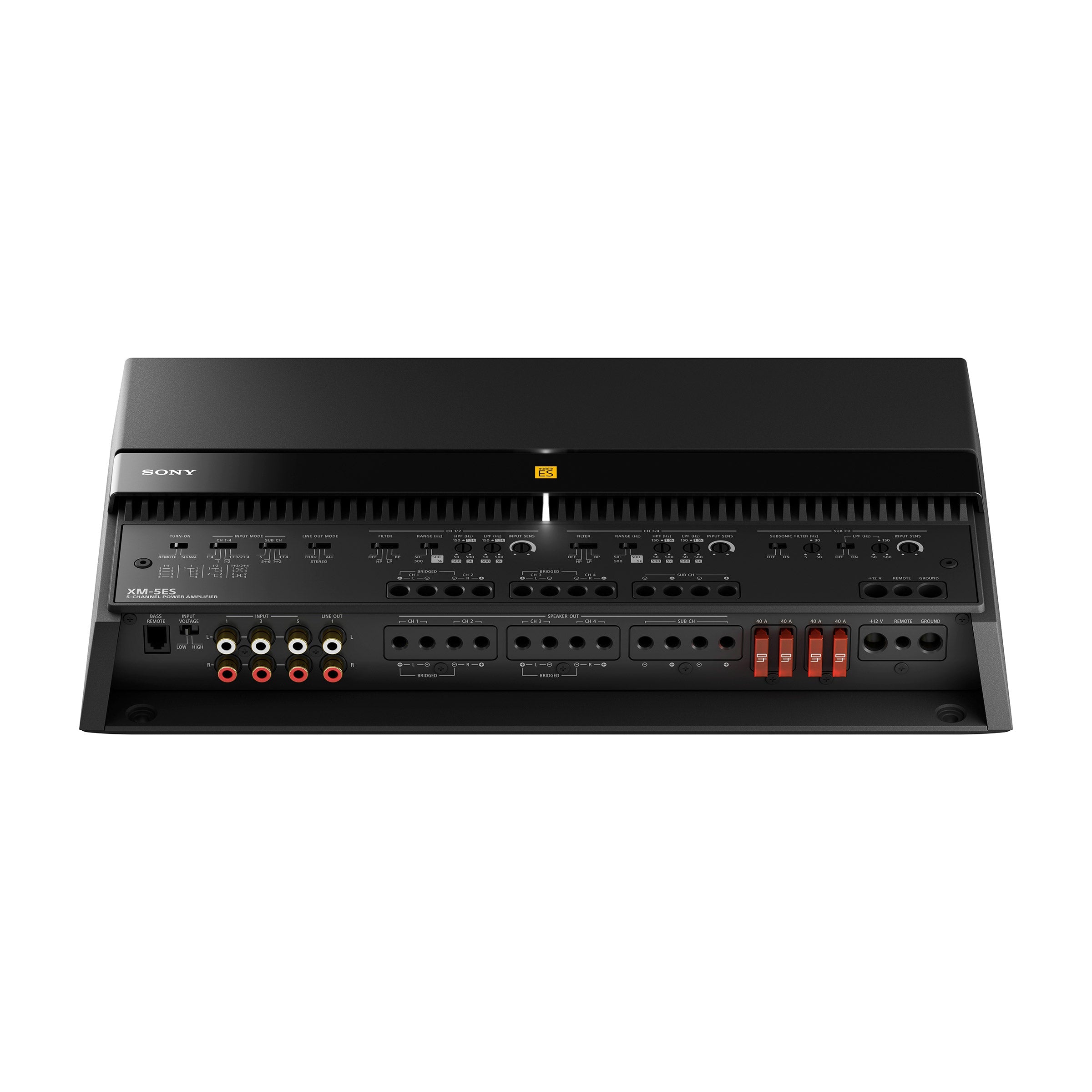 Sony XM-5ES | Mobile ES™ 5-channel Power Amplifier