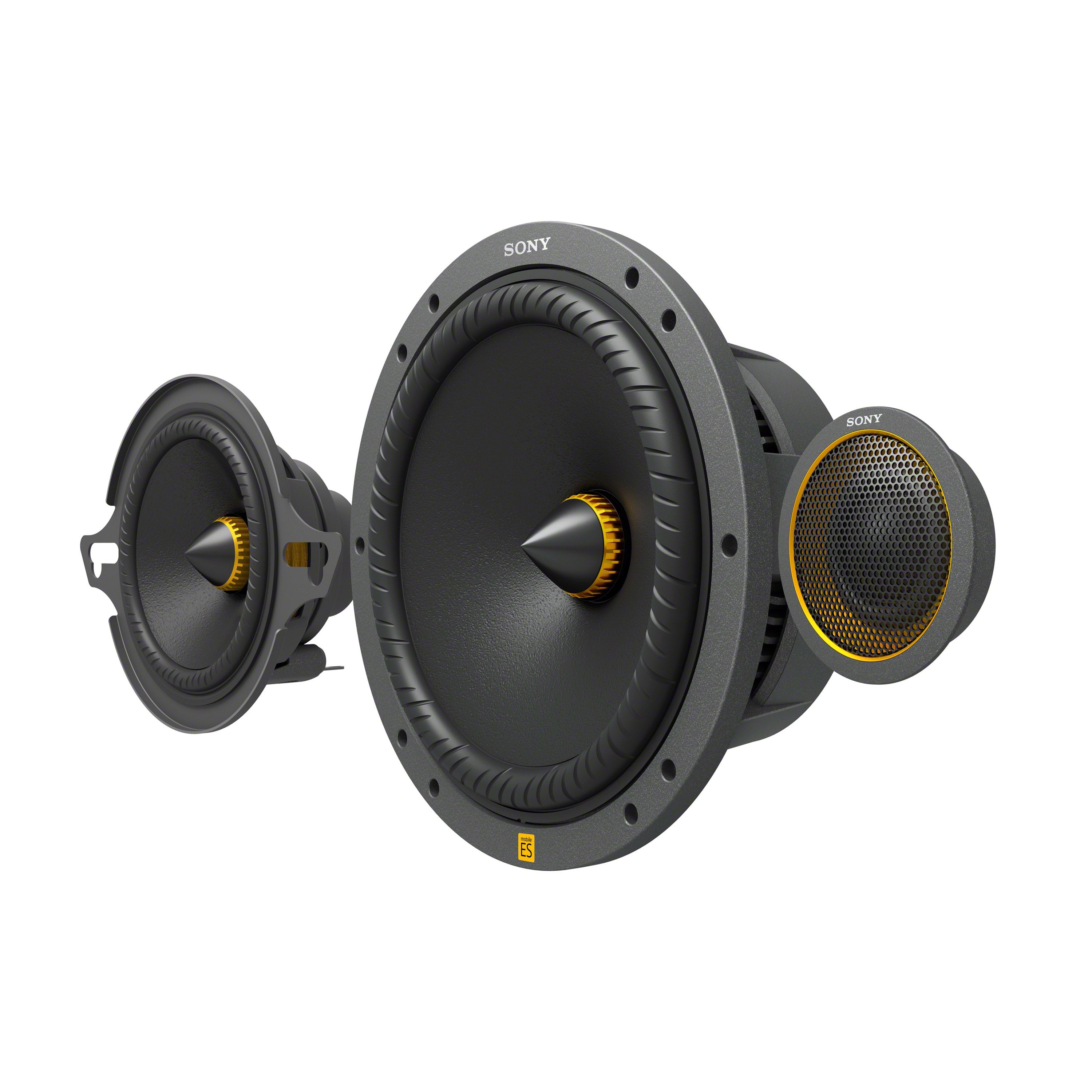 Sony XS-163ES | 6.3 in (16 cm) Mobile ES™ 3-way Component Speakers