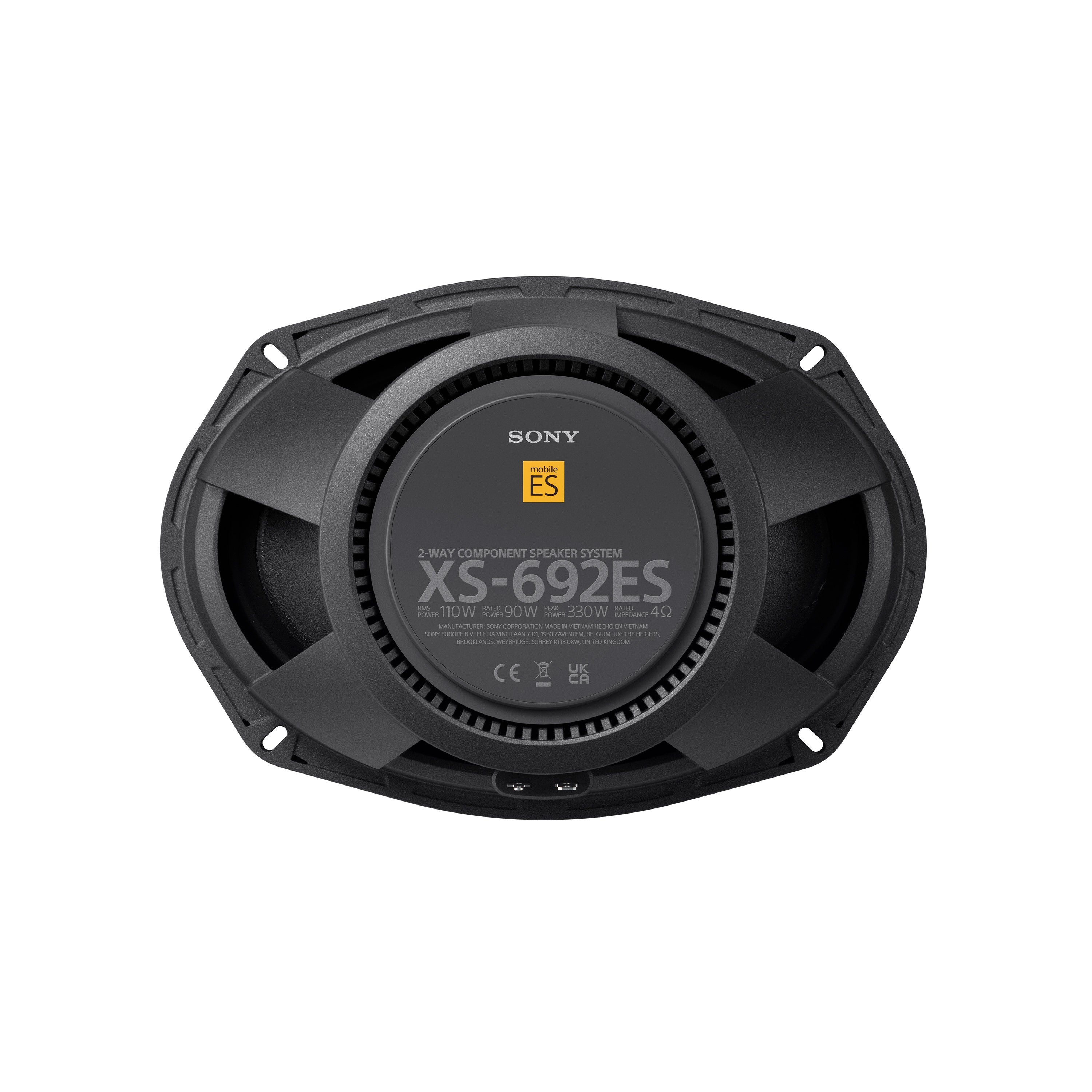 Sony XS-692ES | Mobile ES™ 6 x 9" (16 x 24 cm) 2-Way Component Speakers